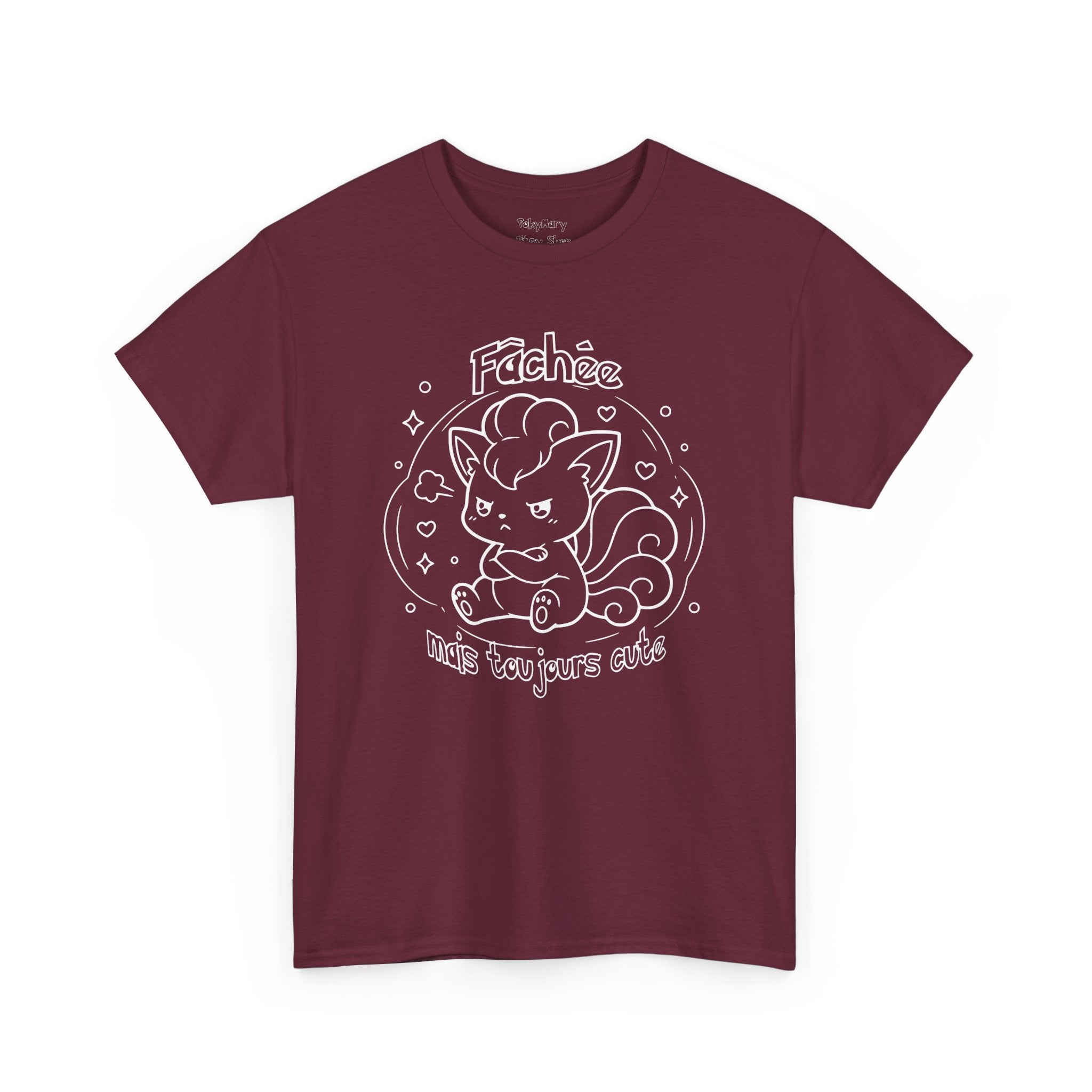 T-shirt inspiré de Goupix (Vulpix), Fâchée mais toujours cute
