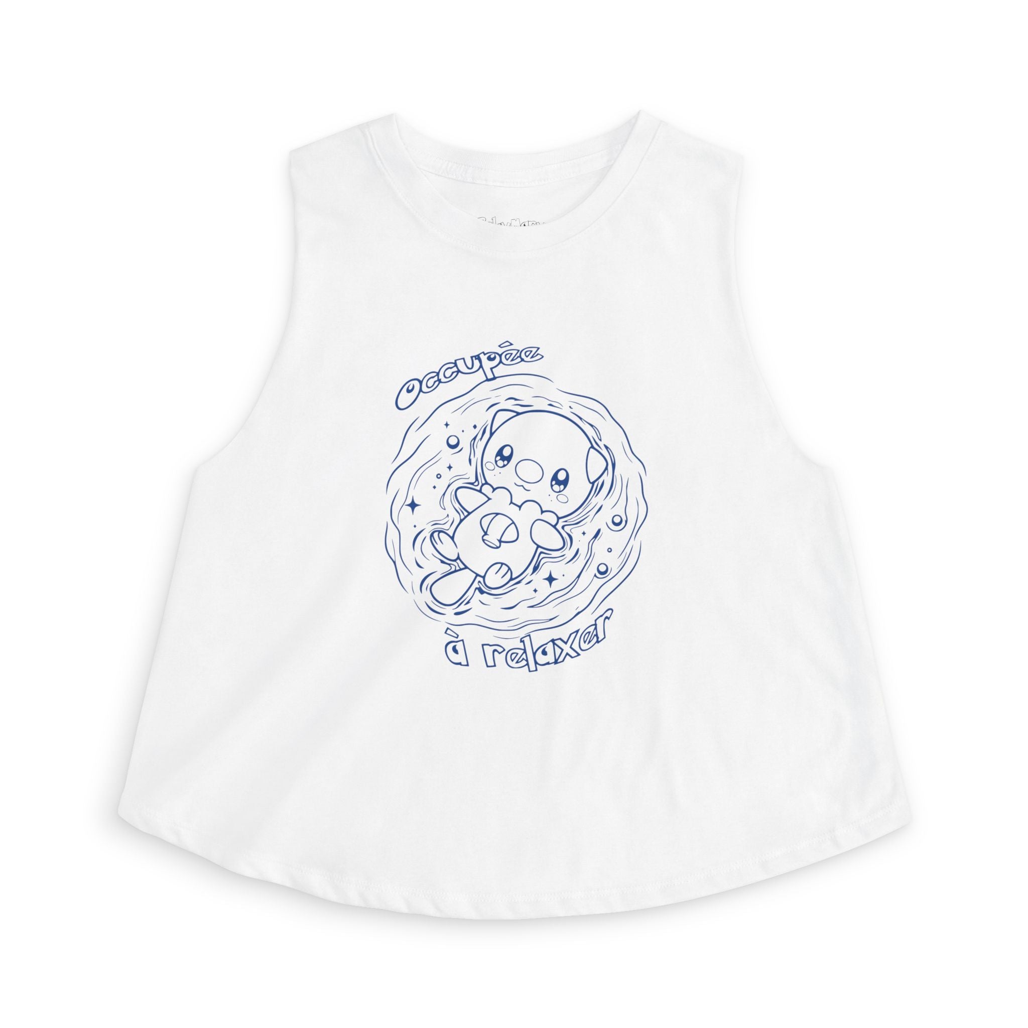 Crop Top inspiré de Moustillon (Oshawott), occupée à relaxer