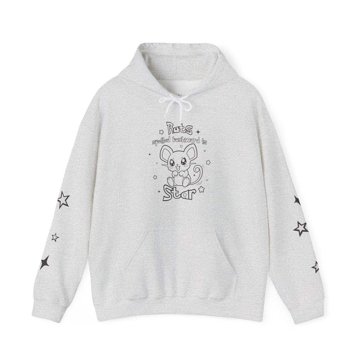 Rats spelled backward is star Kawaii Pkm Rat Star hoodie | Hoodie, purple star sleeve design