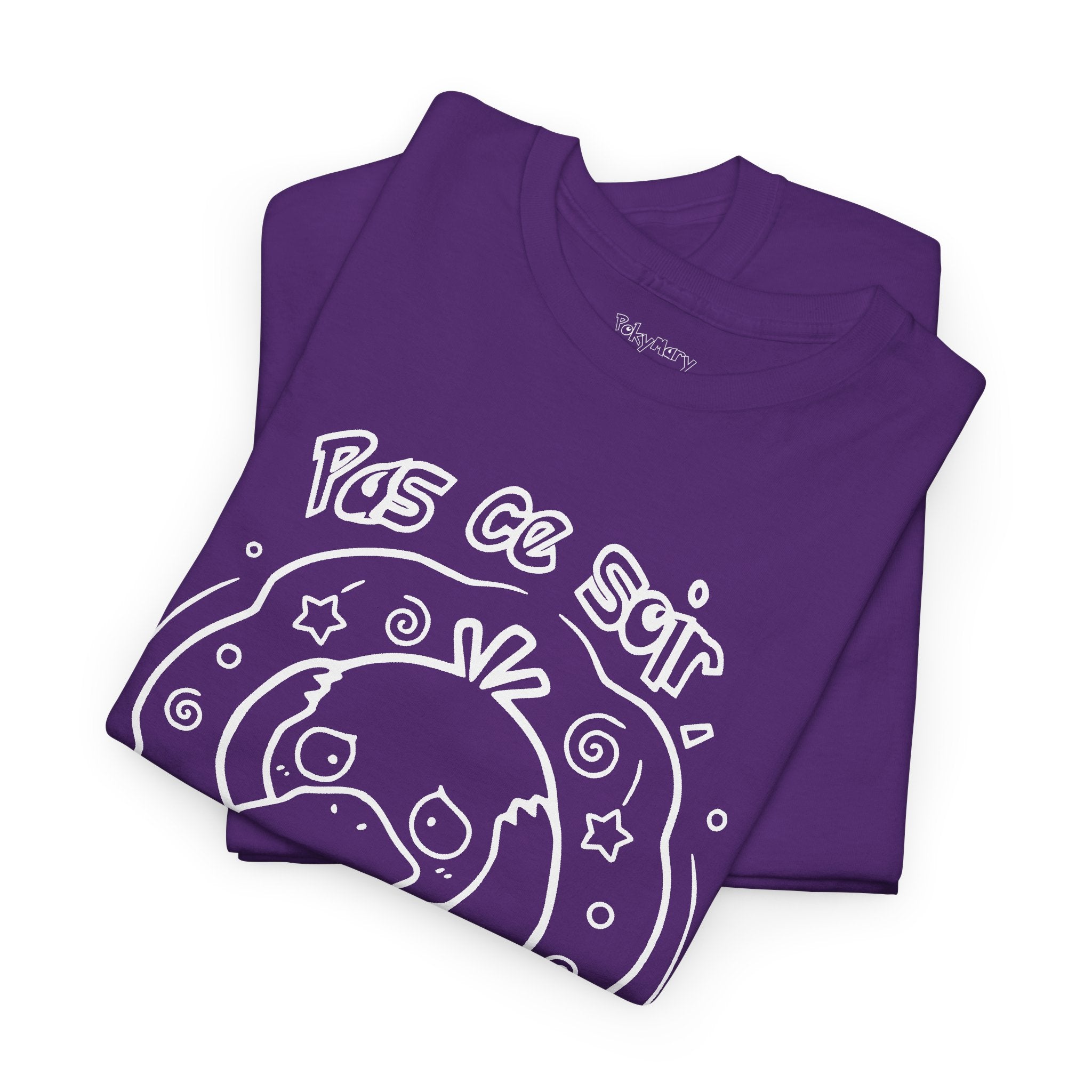 T-shirt inspiré de Psykokwak (Psyduck), Pas ce soir, j'ai mal à la tête