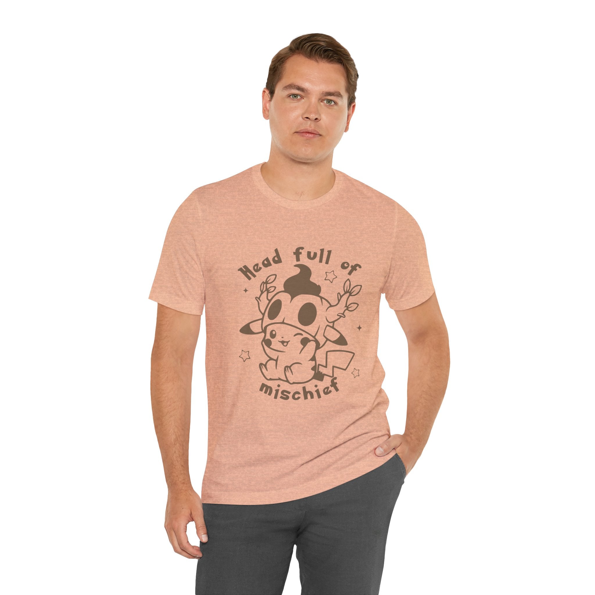 Head Full of Mischief | Cute Halloween Unisex T-Shirt