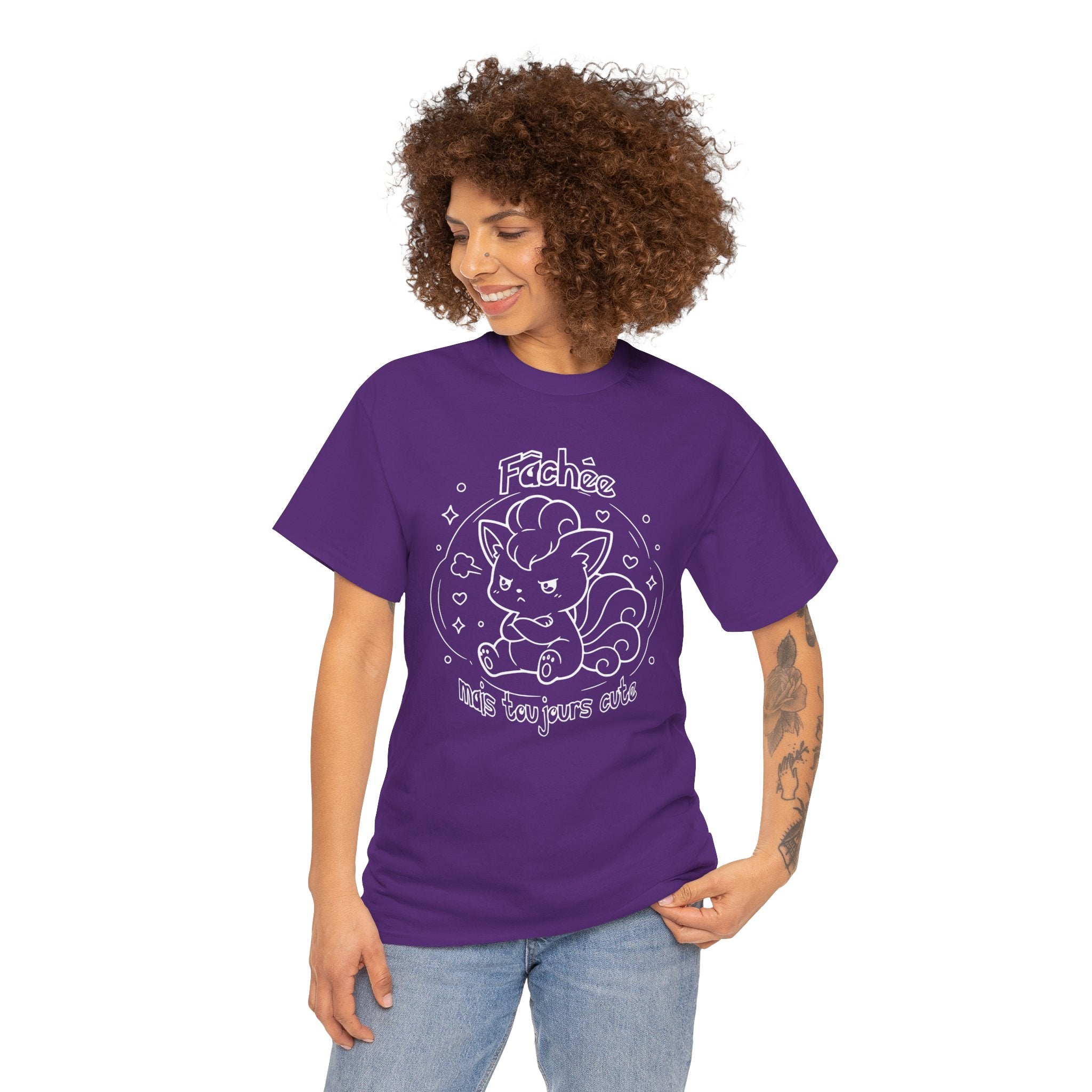 T-shirt inspiré de Goupix (Vulpix), Fâchée mais toujours cute