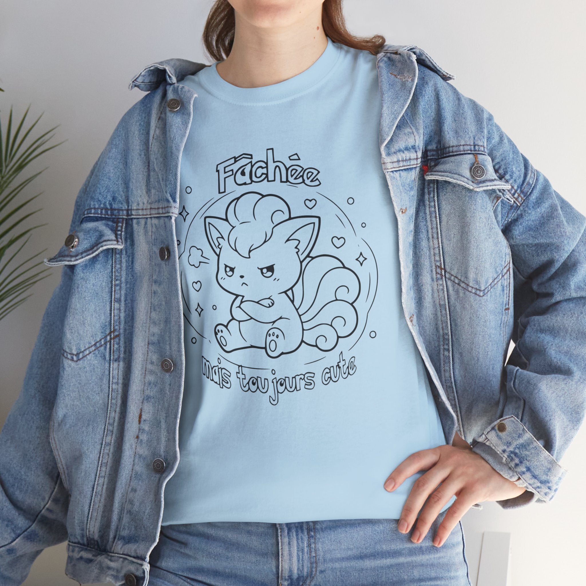 T-shirt inspiré de Goupix (Vulpix), Fâchée mais toujours cute