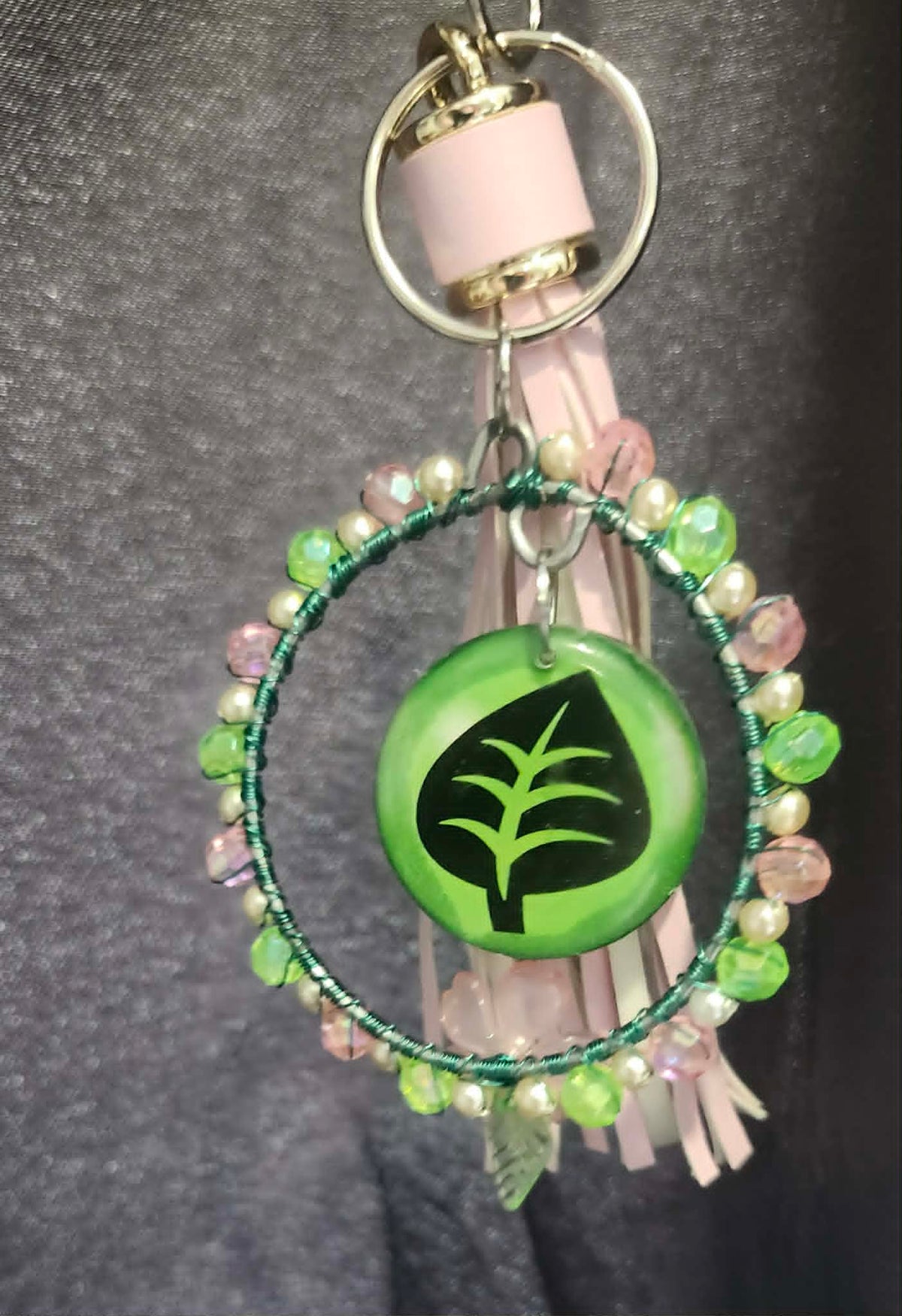 Handmade Shaymin Charm | Petal Dance Collection | Pokémon Floral Bag Charm & Keychain
