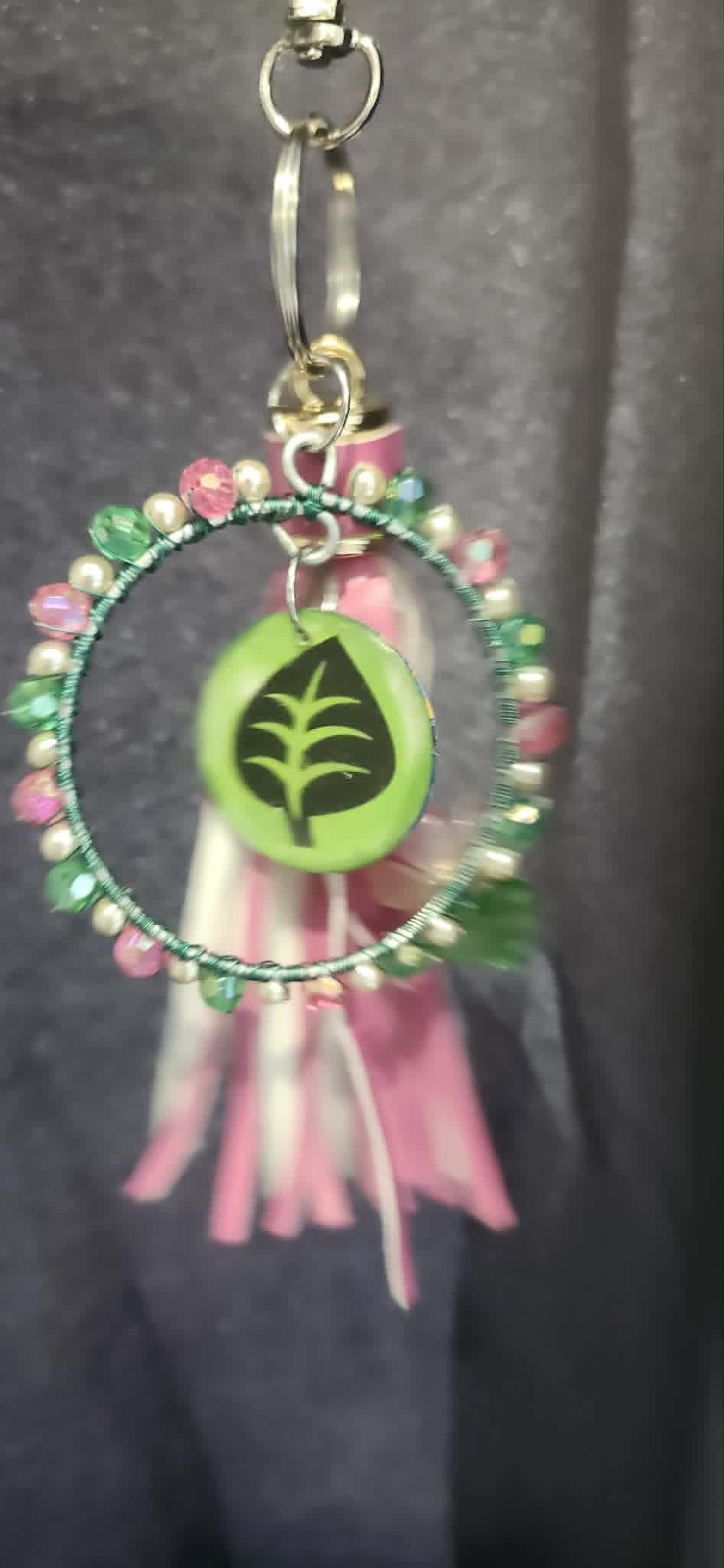 Handmade Deerling Charm | Petal Dance Collection | Pokémon Card Bag Charm & Floral Keychain