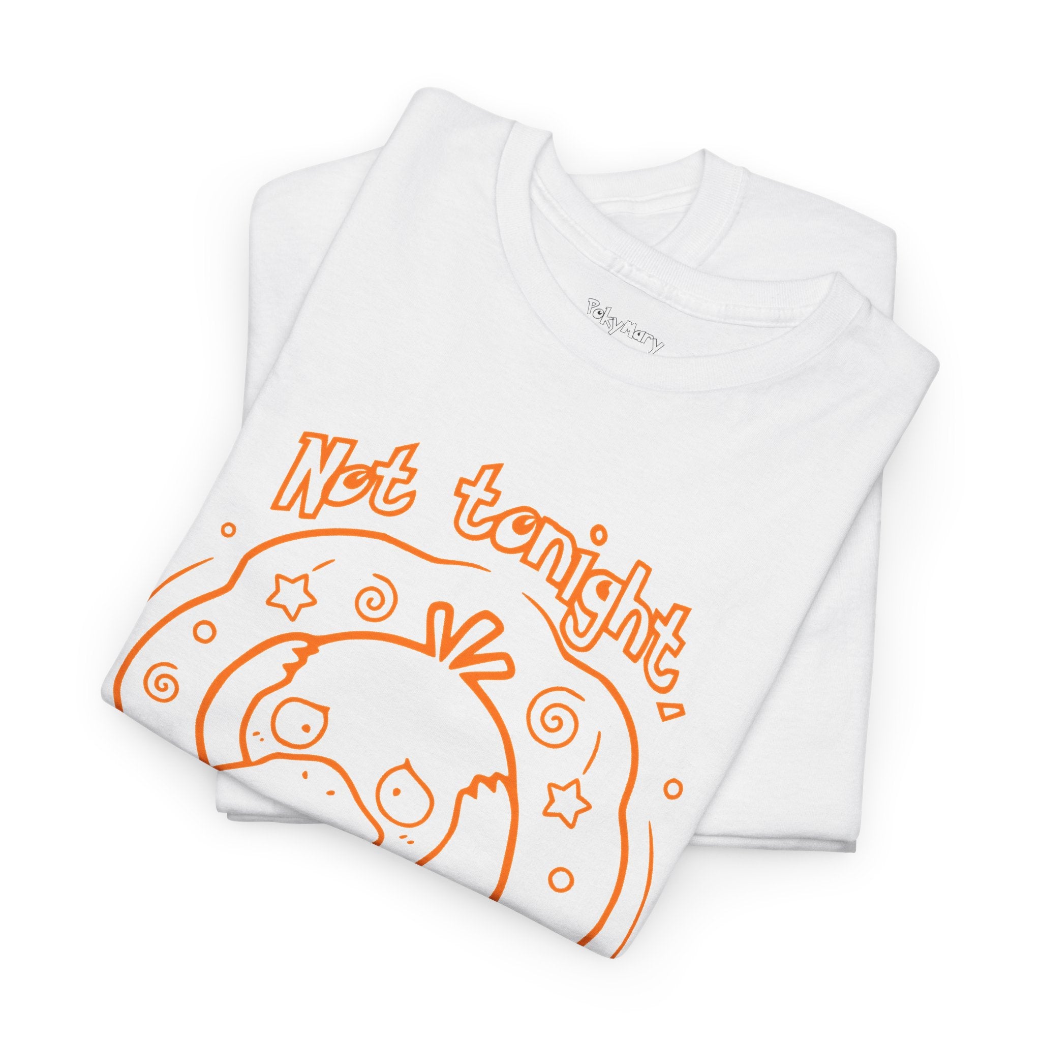 Duck Not Tonight I Have a Headache T-shirt funny kawaii duck illustration Shirt For Wife Or Girlfriend Gift