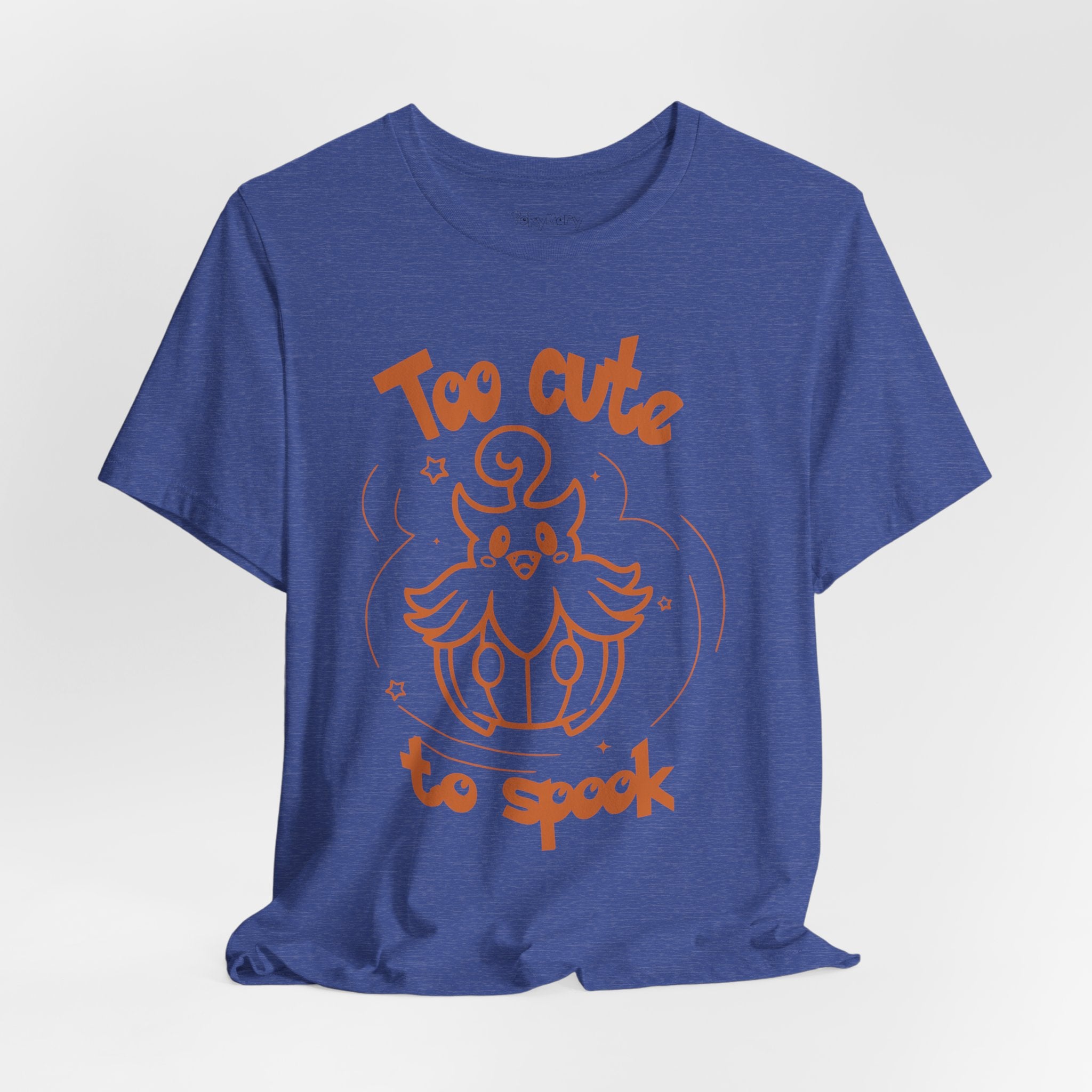 Too Cute to Spook Comfy Tee Shirt | Halloween Theme Gift Ghost Pumpkin T-Shirt for women