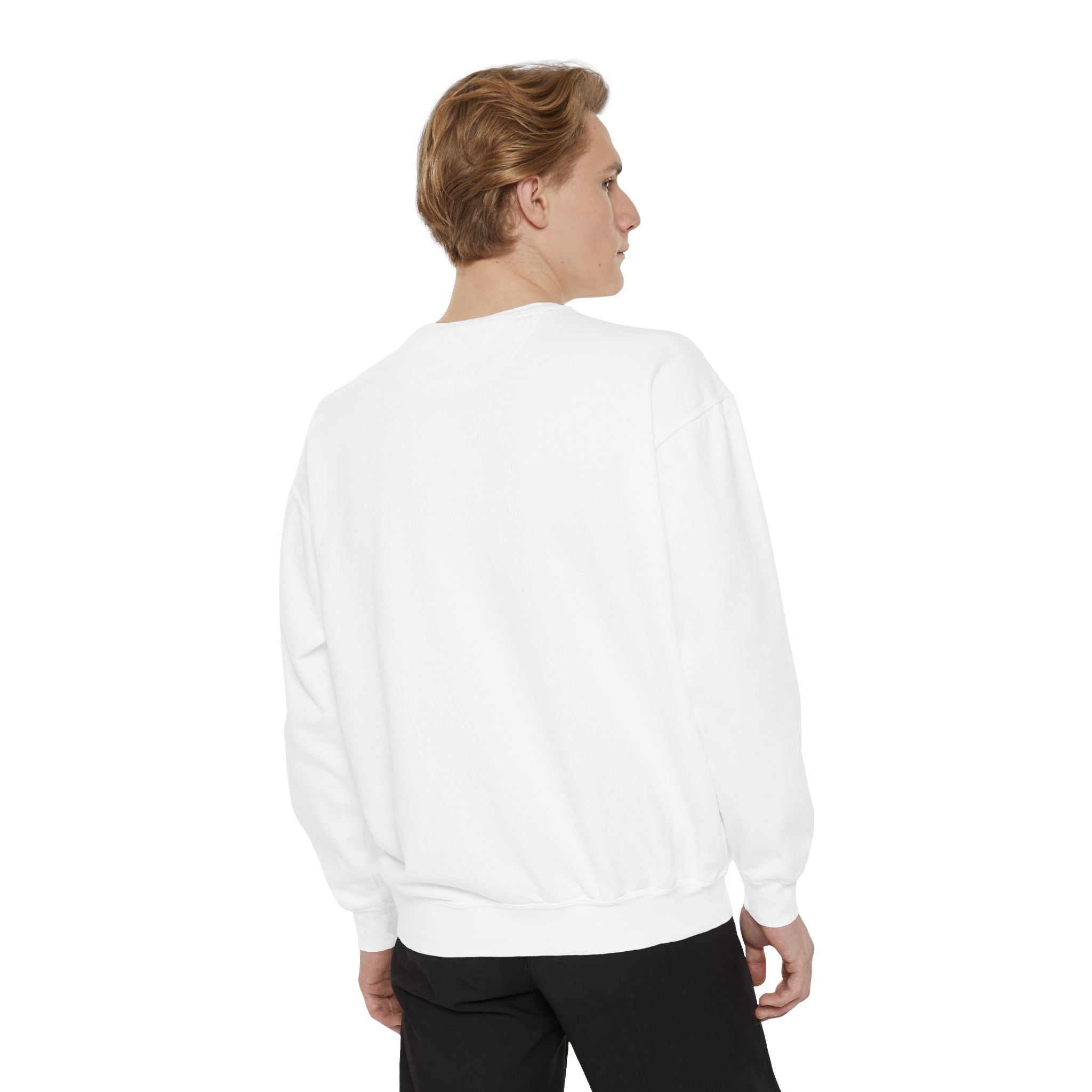 Too Cute to Spook Crewneck Sweatshirt | Comfy Halloween Theme Ghost Pumpkin Design