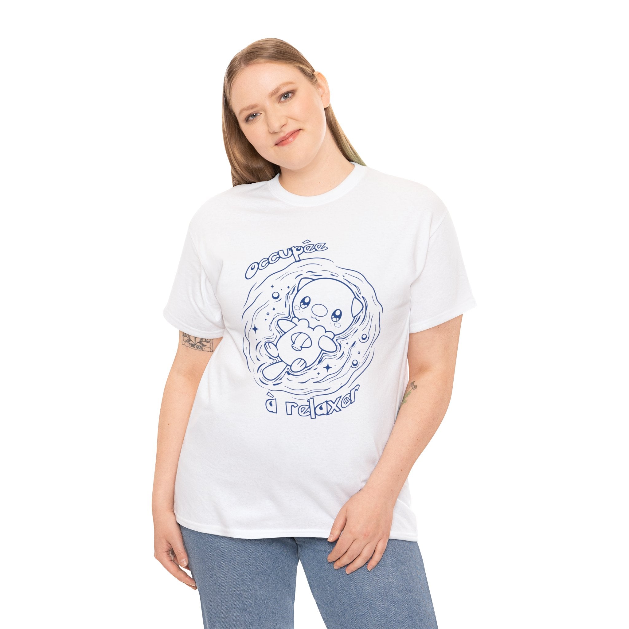 T-shirt inspiré de Moustillon (Oshawott), Occupée à relaxer