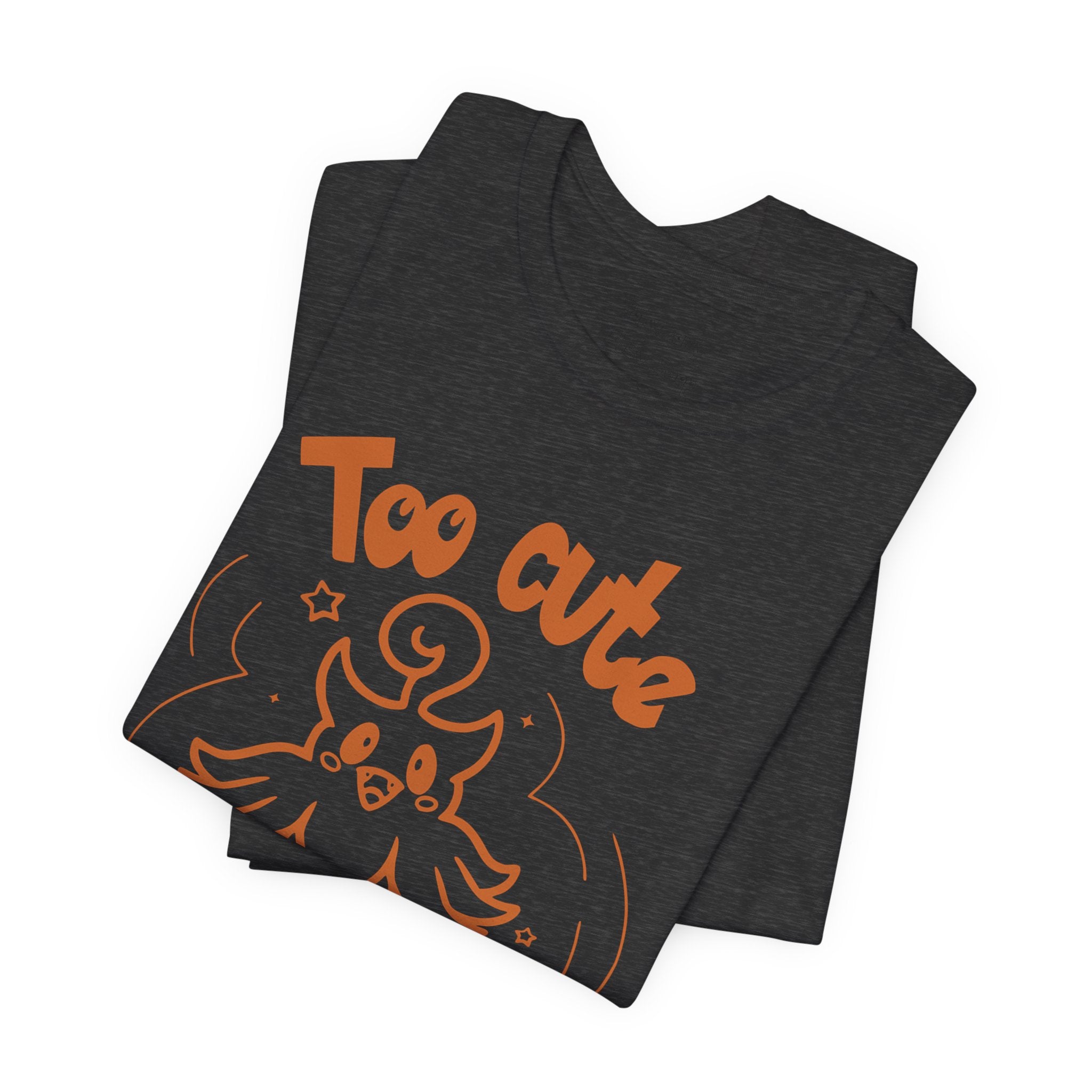 Too Cute to Spook Comfy Tee Shirt | Halloween Theme Gift Ghost Pumpkin T-Shirt for women