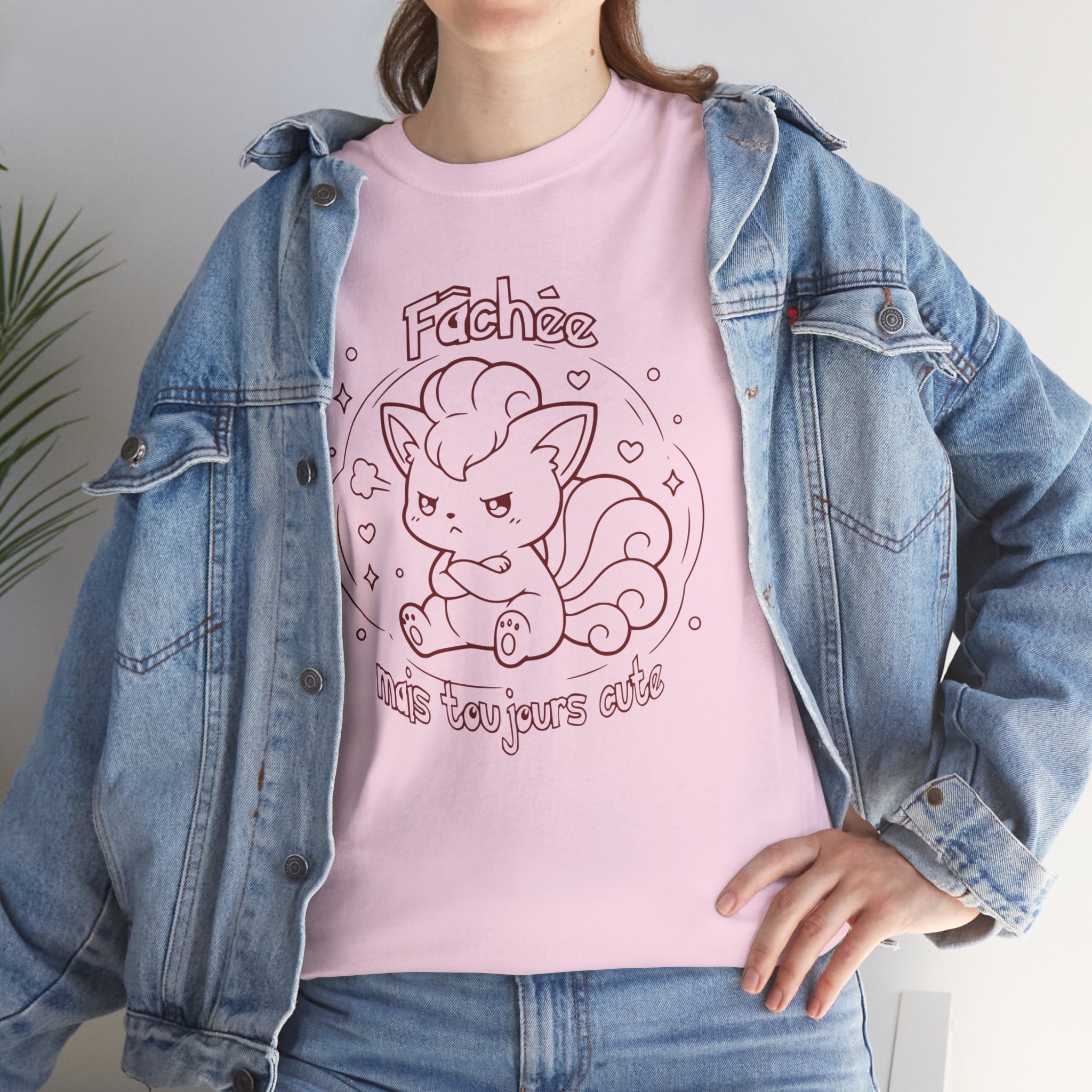 T-shirt inspiré de Goupix (Vulpix), Fâchée mais toujours cute