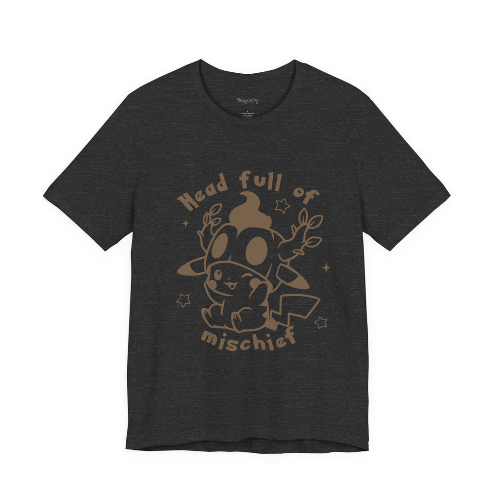 Head Full of Mischief | Cute Halloween Unisex T-Shirt