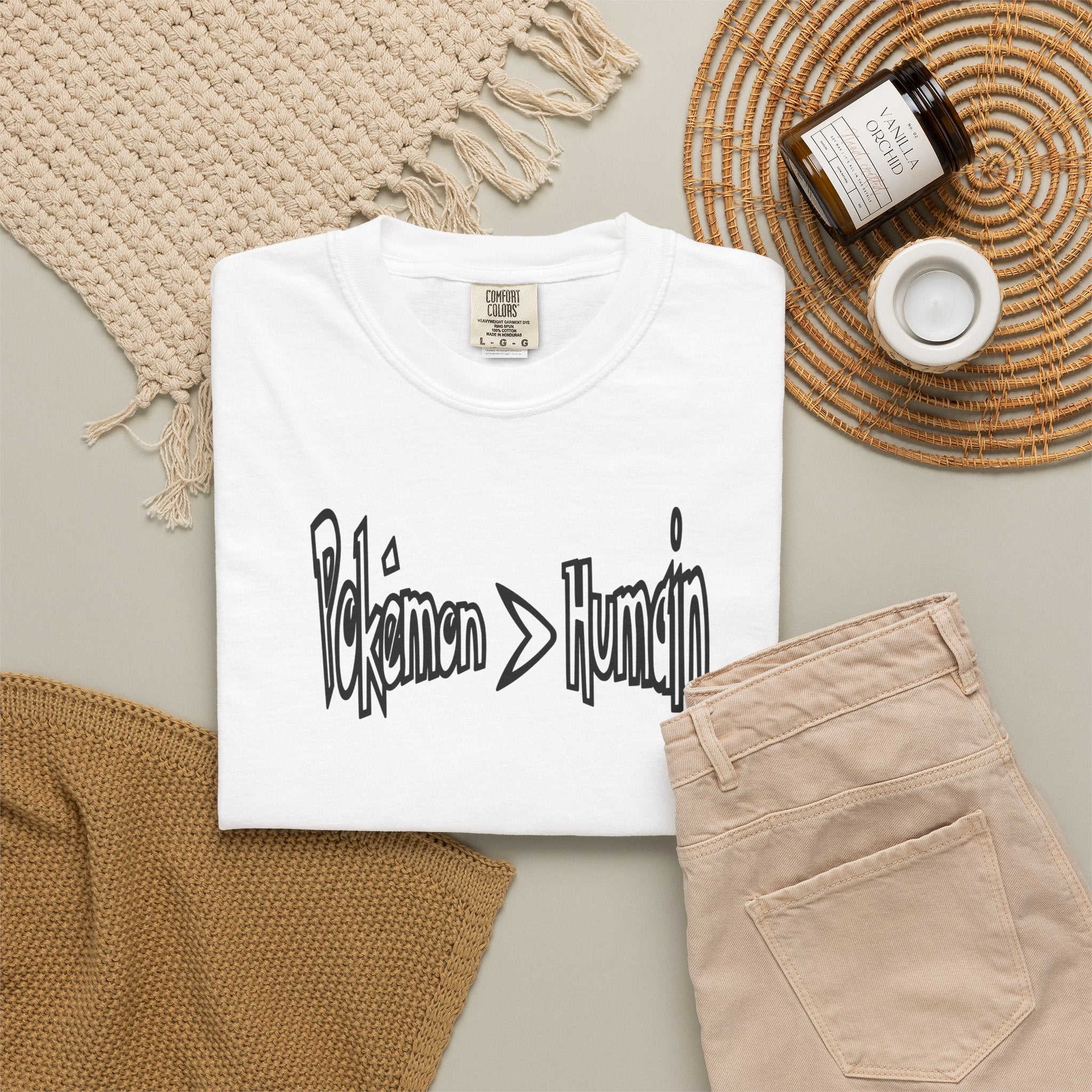 Pokémon > Humain T-shirt Franco | Gamer Statement Tee Gift | Unisex Geek Shirt