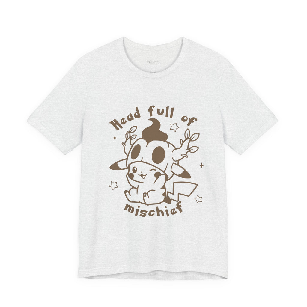 Head Full of Mischief | Cute Halloween Unisex T-Shirt