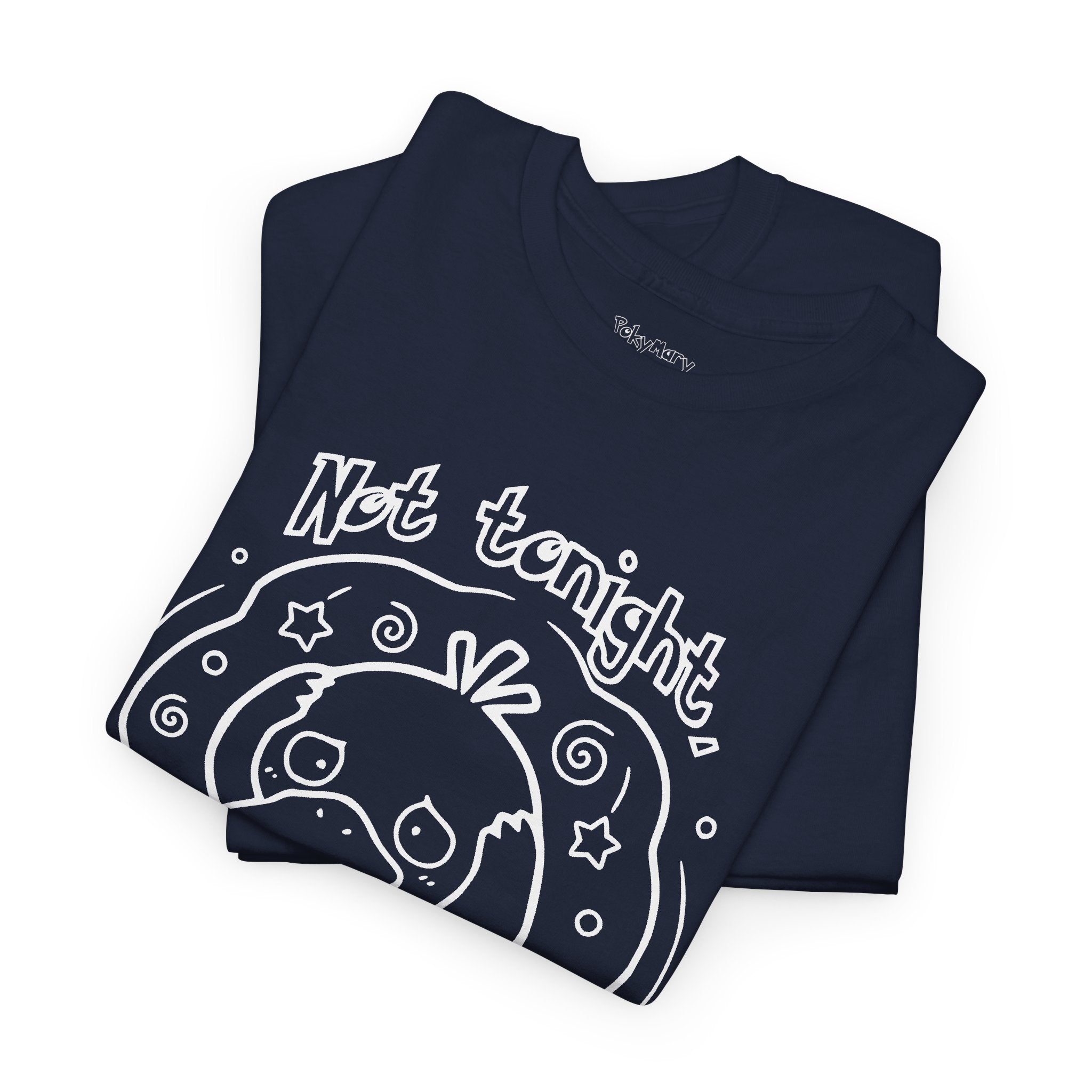 Duck Not Tonight I Have a Headache T-shirt funny kawaii duck illustration Shirt For Wife Or Girlfriend Gift