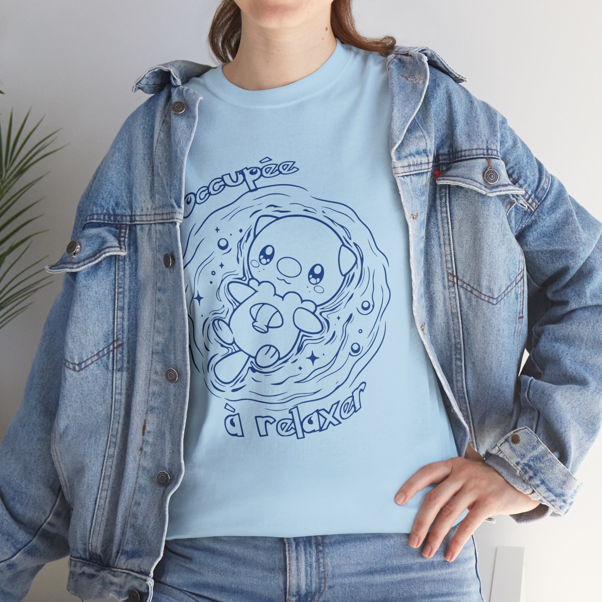 T-shirt inspiré de Moustillon (Oshawott), Occupée à relaxer