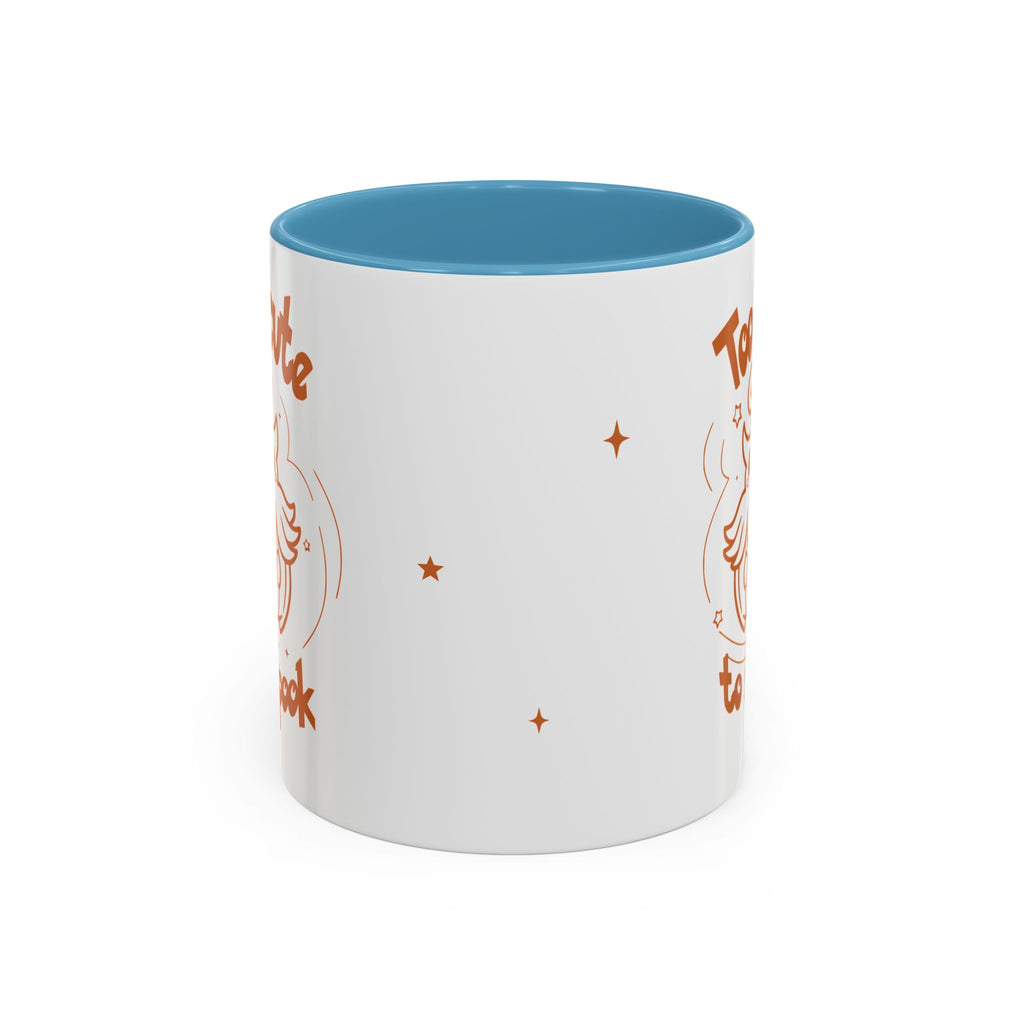 Too Cute to Spook Pumpkin Ghost Halloween Theme Mug | Accent Coffee Mug 11oz 15oz