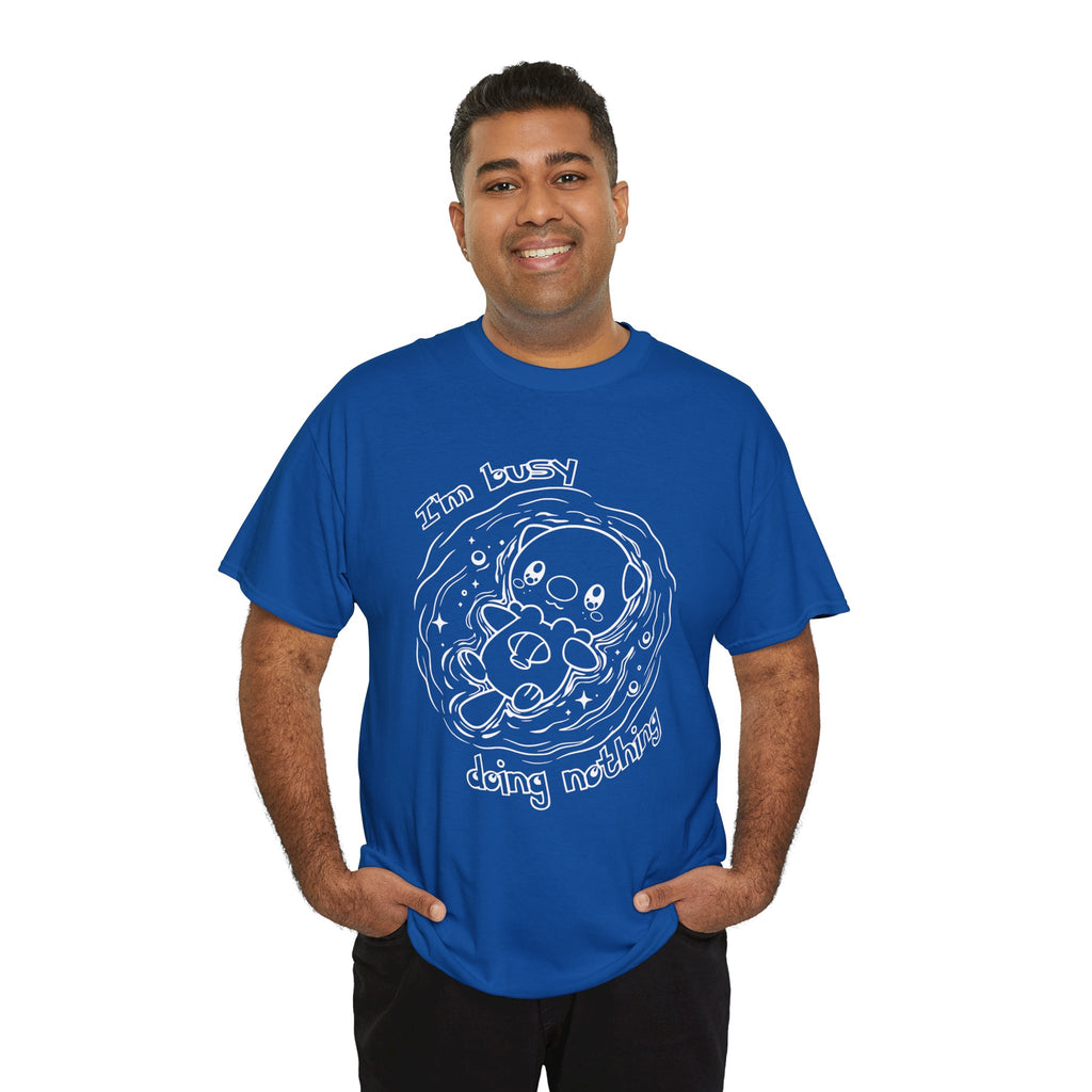 Otter Busy Doing Nothing Funny Quote T-Shirt Cute Otter Swimming Adorable Animal