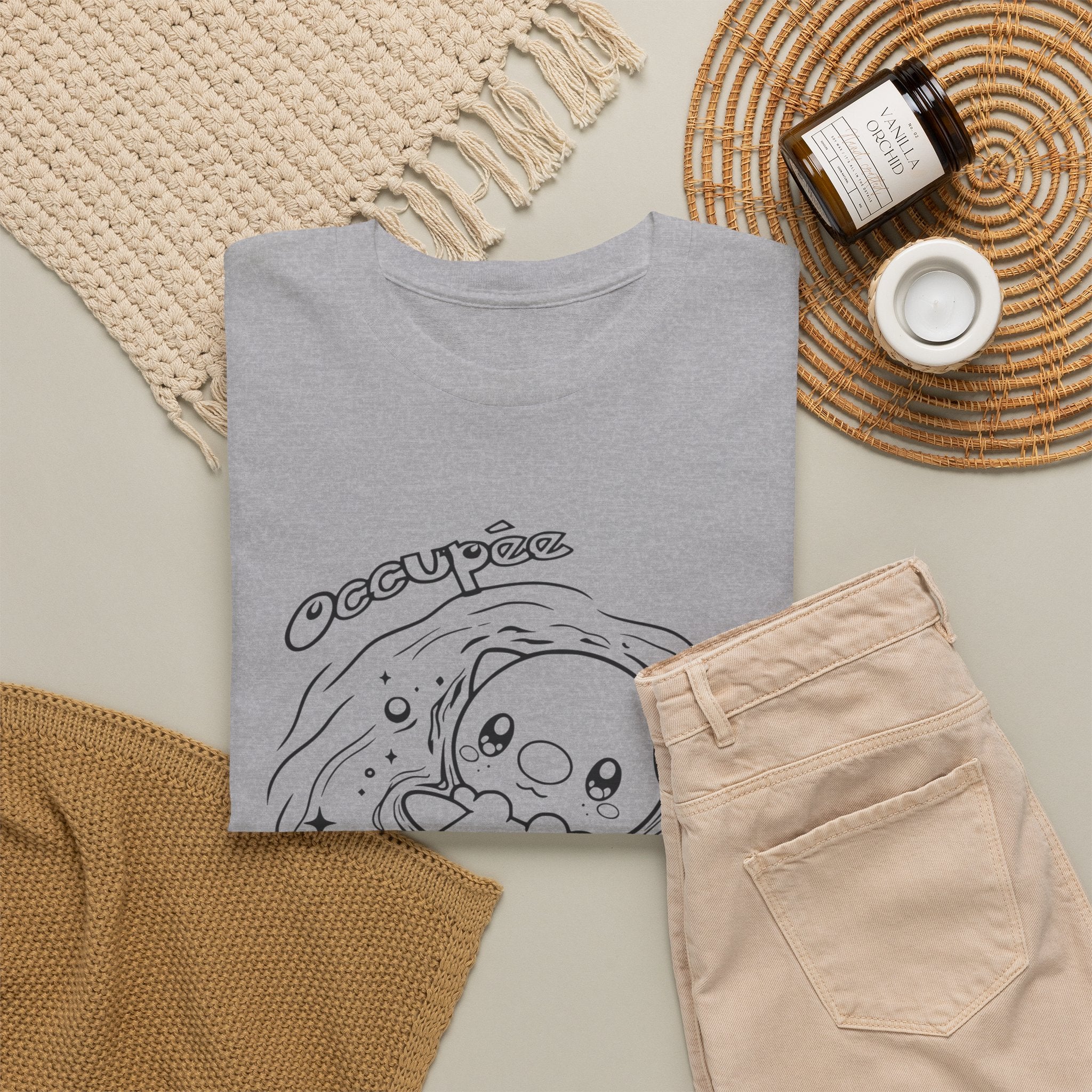 T-shirt inspiré de Moustillon (Oshawott), Occupée à relaxer