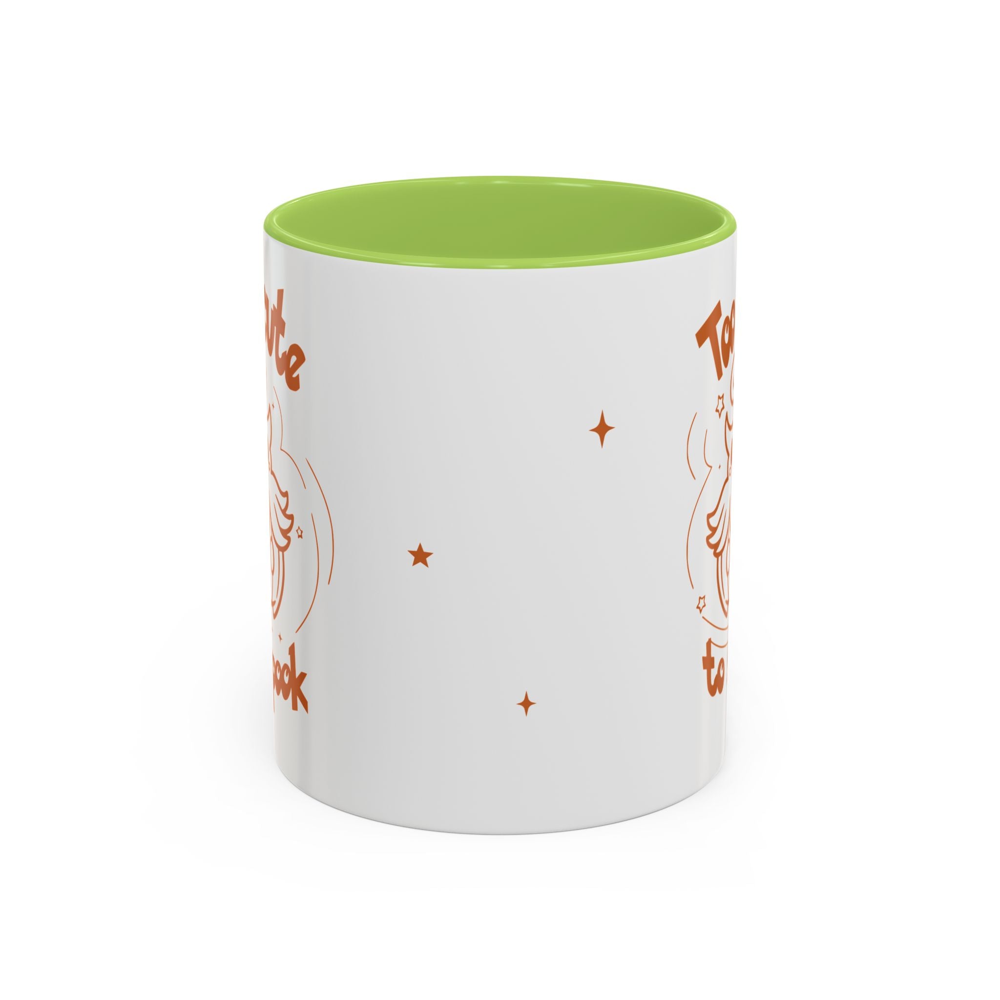 Too Cute to Spook Pumpkin Ghost Halloween Theme Mug | Accent Coffee Mug 11oz 15oz