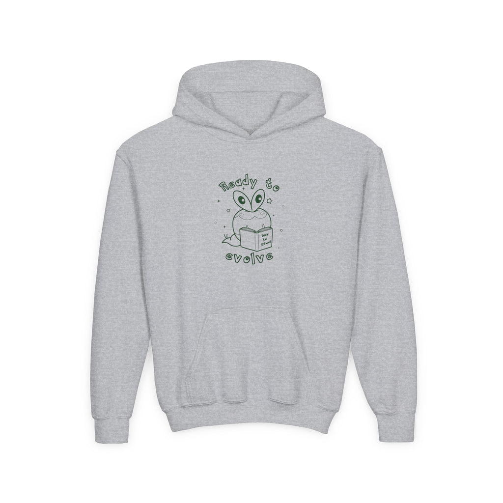 Personalized Kids Hoodie, Ready to Evolve Hoodie, Custom Name Sweatshirt, Cute School Hoodie, Back to School Gift