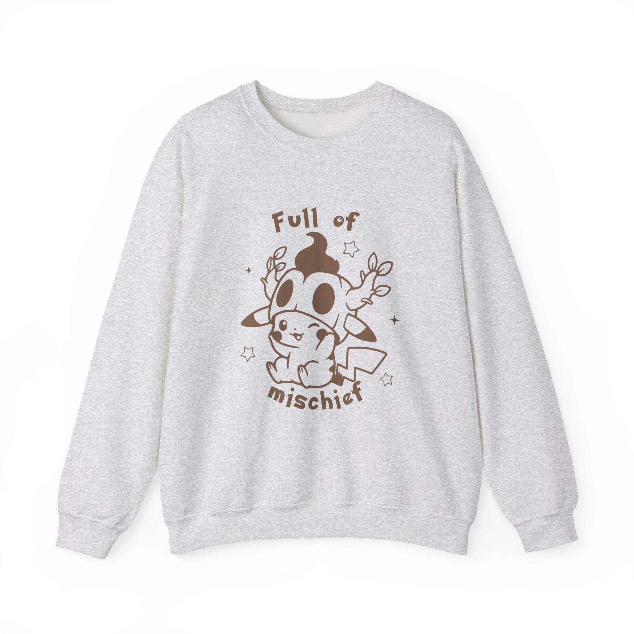 Full of Mischief Sweatshirt | Cute Halloween Ghost Crewneck | Cozy Fall Sweatshirt | Geek Autumn Sweater | Kawaii Spooky Apparel