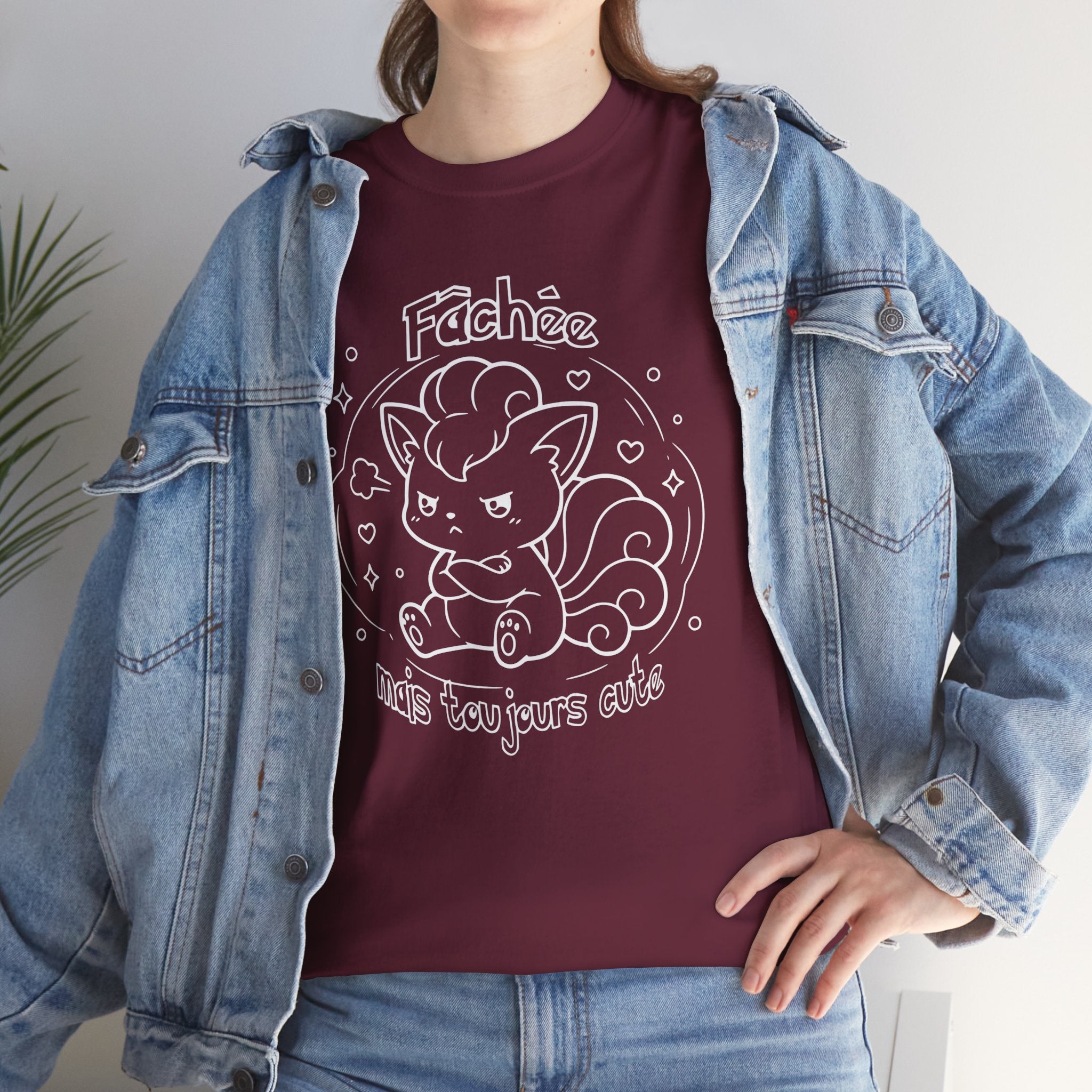 T-shirt inspiré de Goupix (Vulpix), Fâchée mais toujours cute