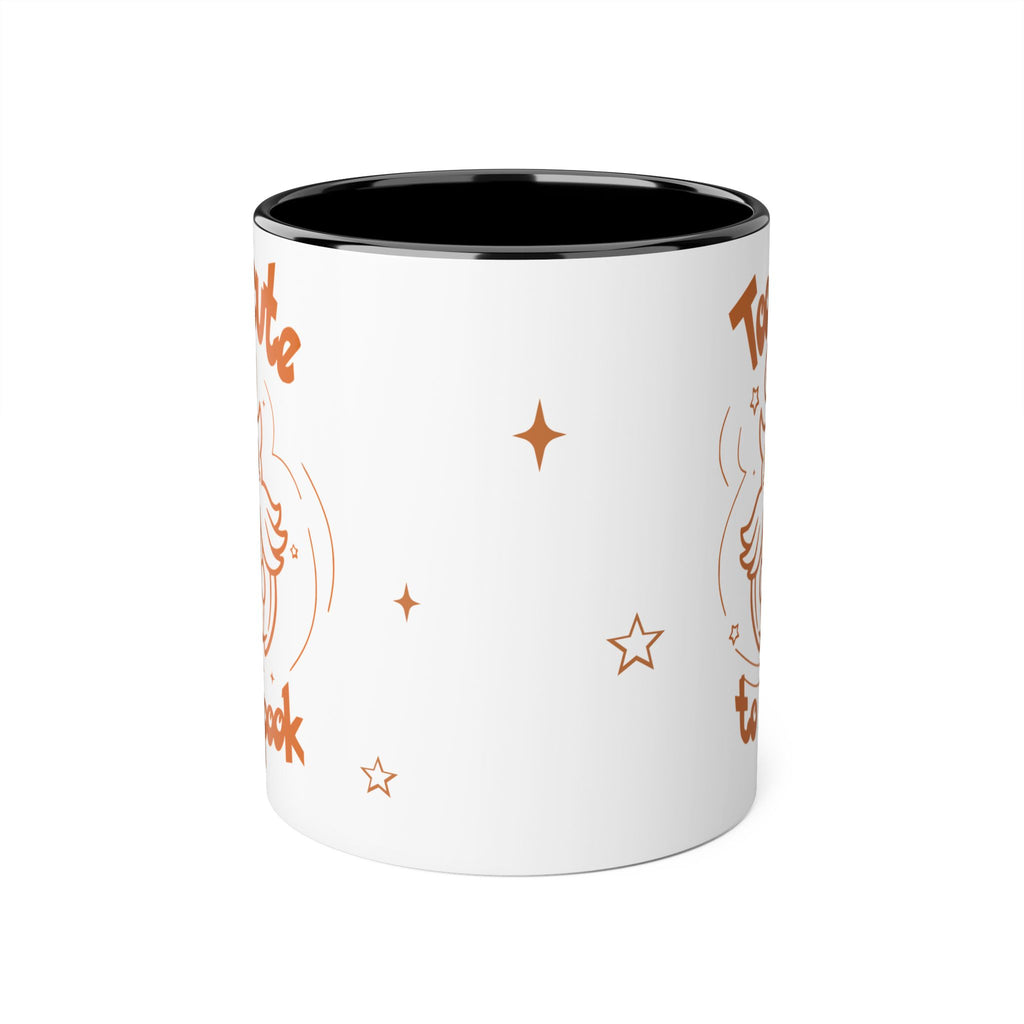 Too Cute to Spook Pumpkin Ghost Halloween Theme Coffee Tea Mug