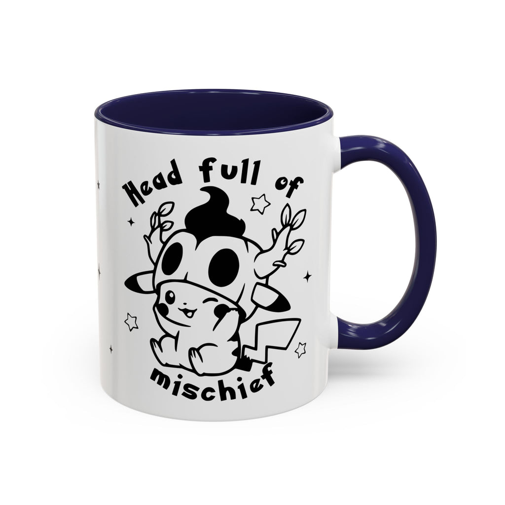 Head Full of Mischief Mug – Cute Spooky Coffee Cup