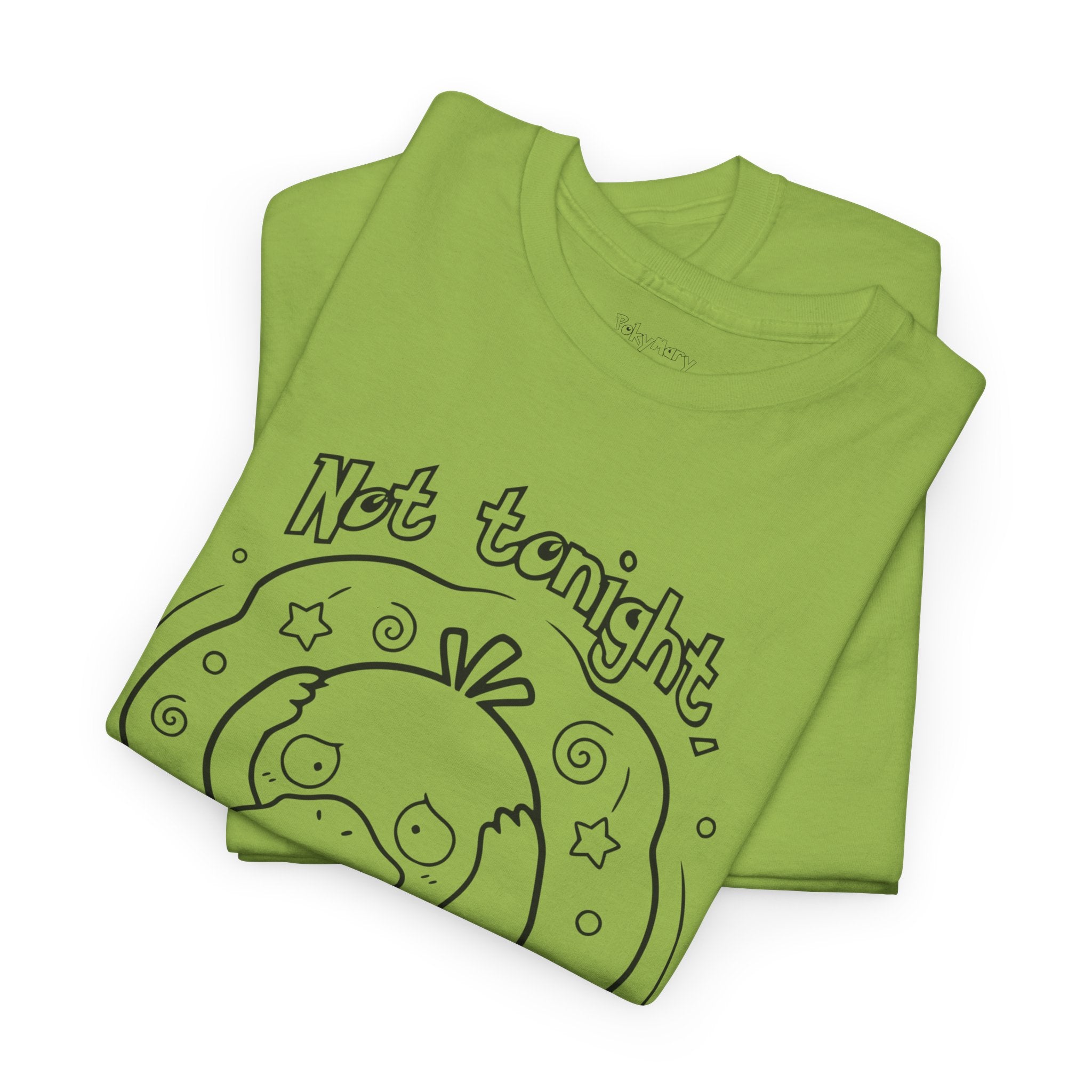 Duck Not Tonight I Have a Headache T-shirt funny kawaii duck illustration Shirt For Wife Or Girlfriend Gift