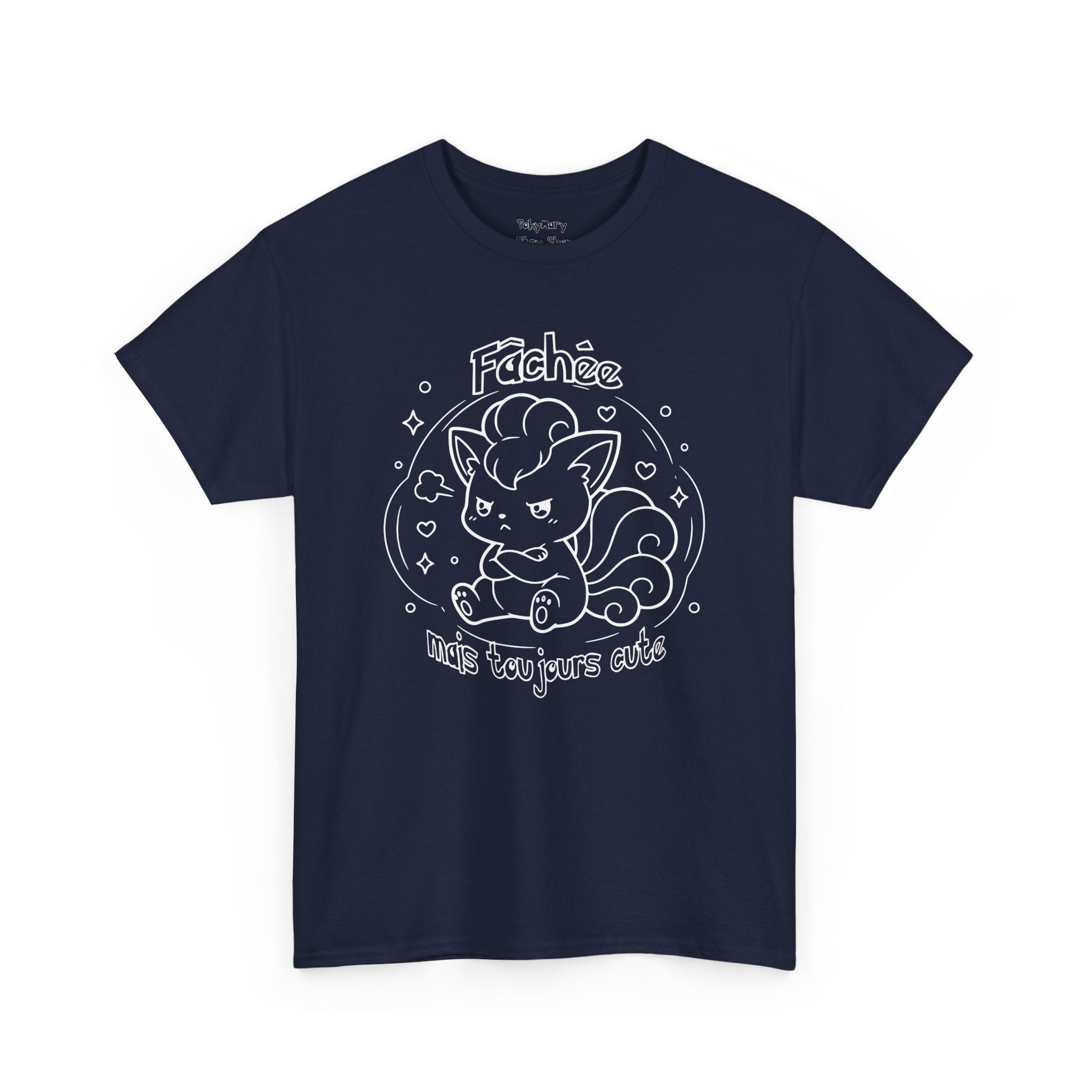 T-shirt inspiré de Goupix (Vulpix), Fâchée mais toujours cute