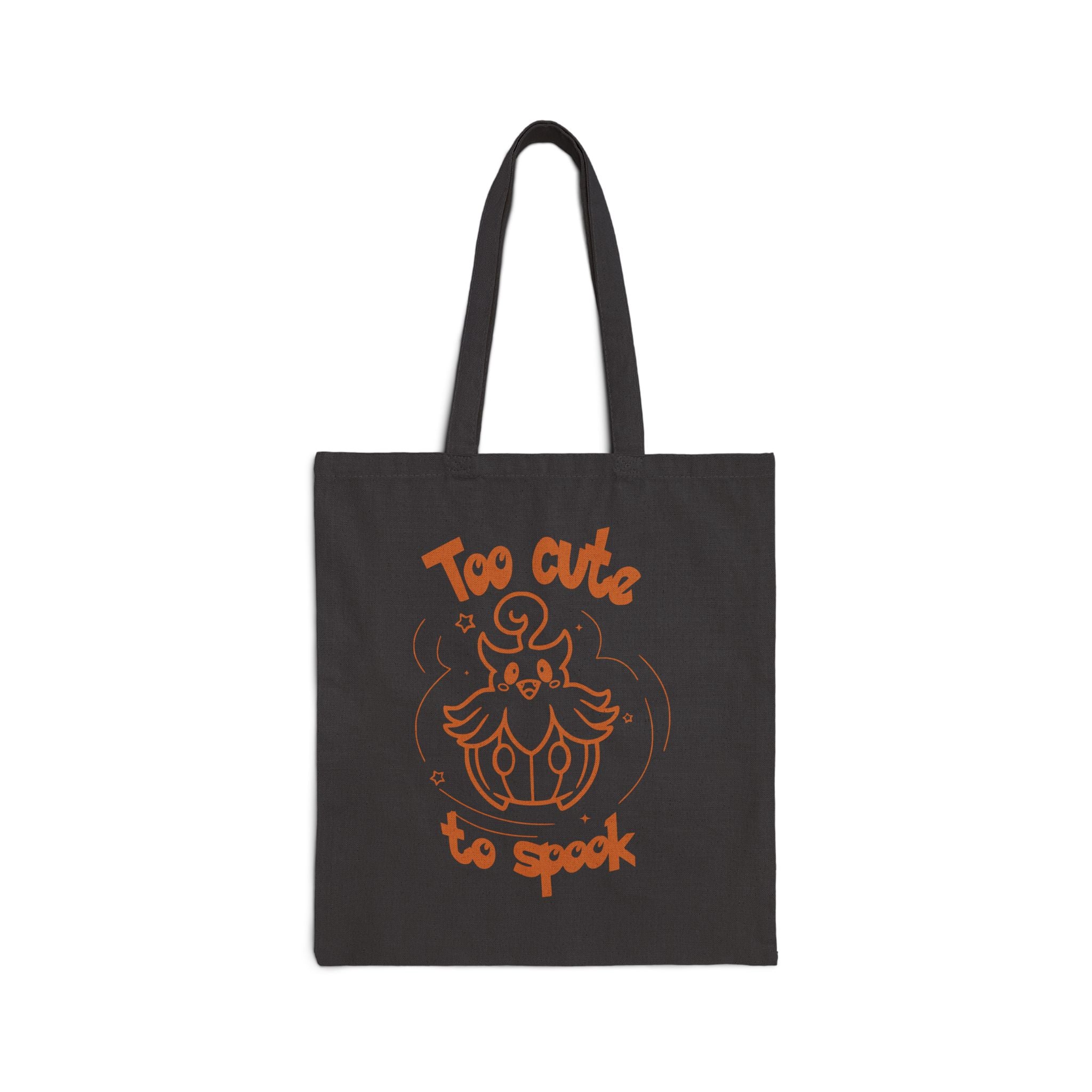 Too Cute to Spooke Halloween Tote Bag | Cute Kawaii Shopping Geek Bag | Candy Trick or Treat Bag | Cozy Gamer Gift for Women