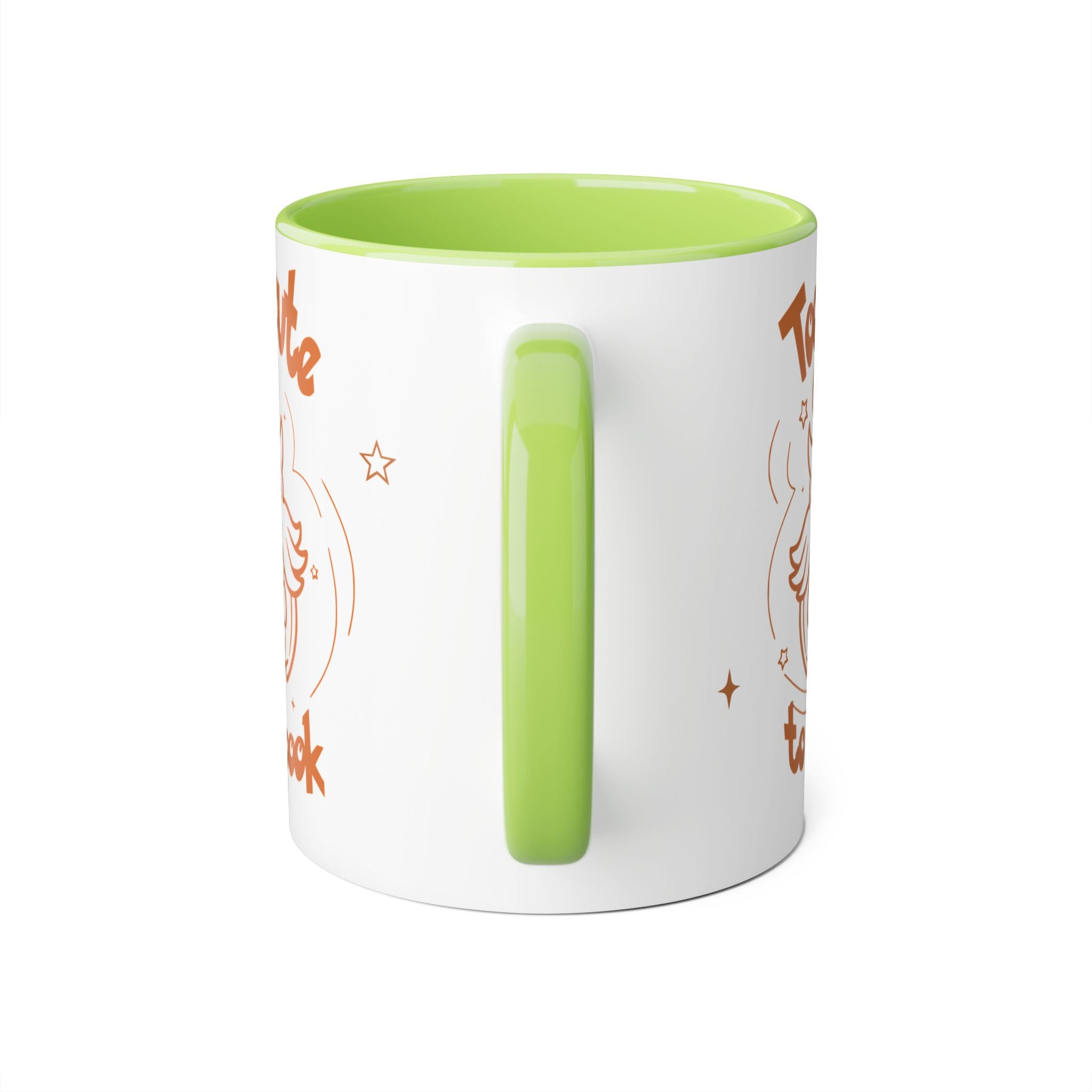 Too Cute to Spook Pumpkin Ghost Halloween Theme Coffee Tea Mug