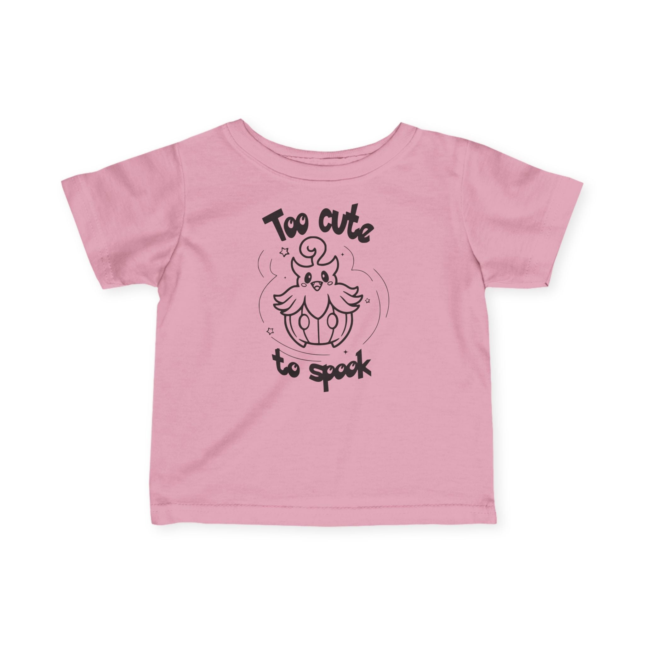 Too Cute To Spook infant tee | Halloween Pumpkin Ghost baby shirt