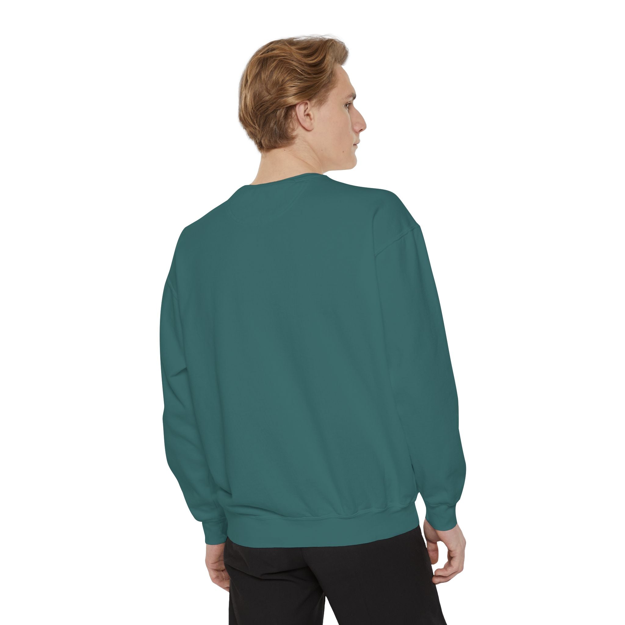 Too Cute to Spook Crewneck Sweatshirt | Comfy Halloween Theme Ghost Pumpkin Design