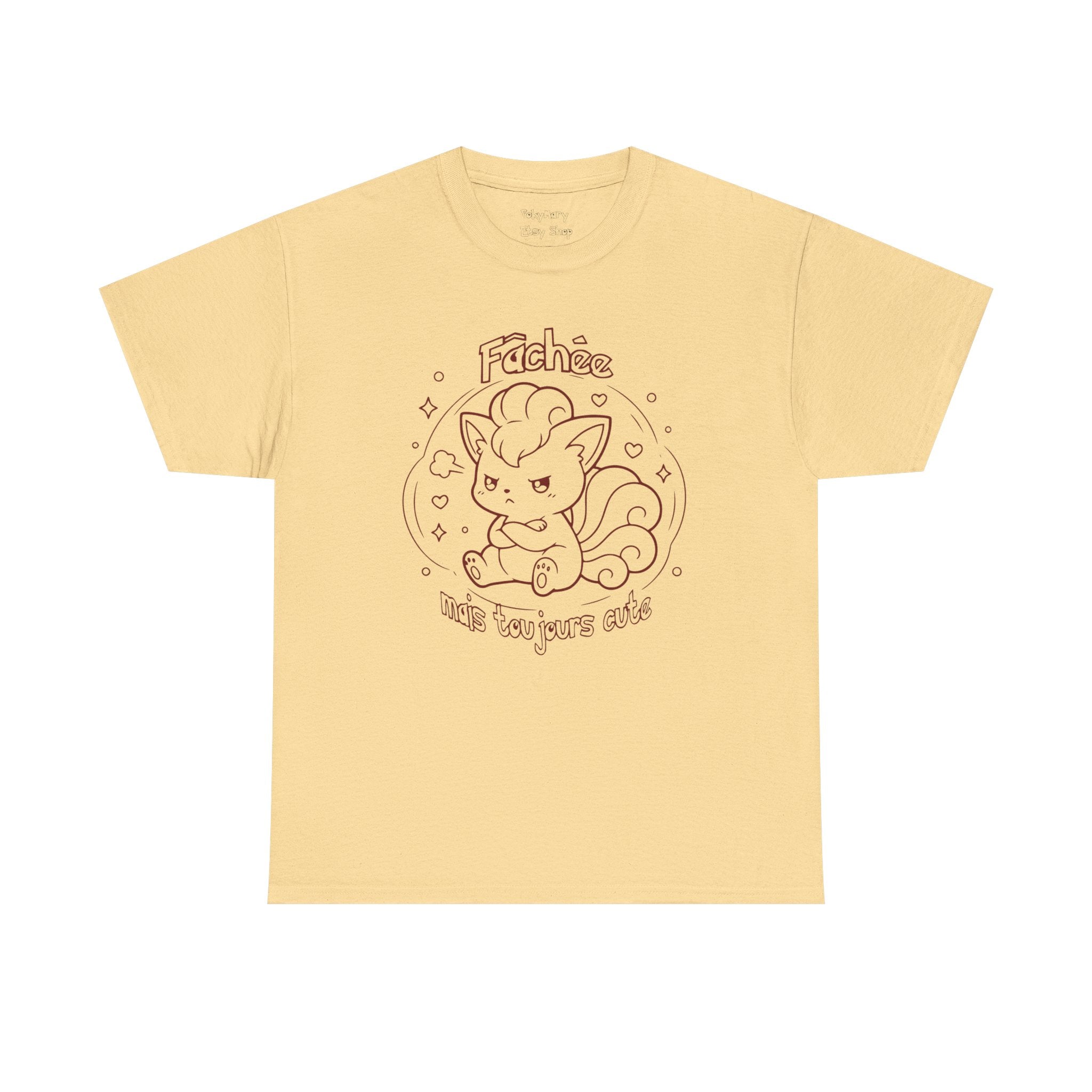 T-shirt inspiré de Goupix (Vulpix), Fâchée mais toujours cute