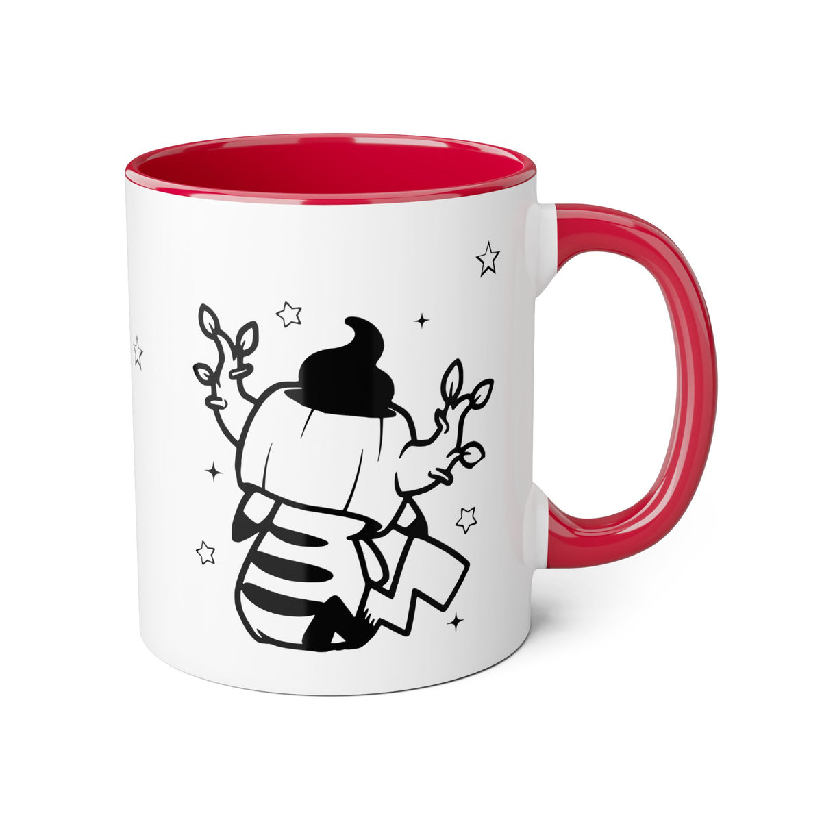 Head Full of Mischief Halloween Mug | Cute Ghost Pumpkin Coffee Cup | Kawaii Spooky Mug | Fall Coffee Lover Gift | Geek Halloween Drinkware