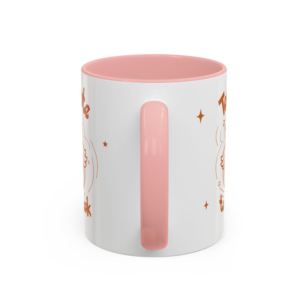 Too Cute to Spook Pumpkin Ghost Halloween Theme Mug | Accent Coffee Mug 11oz 15oz