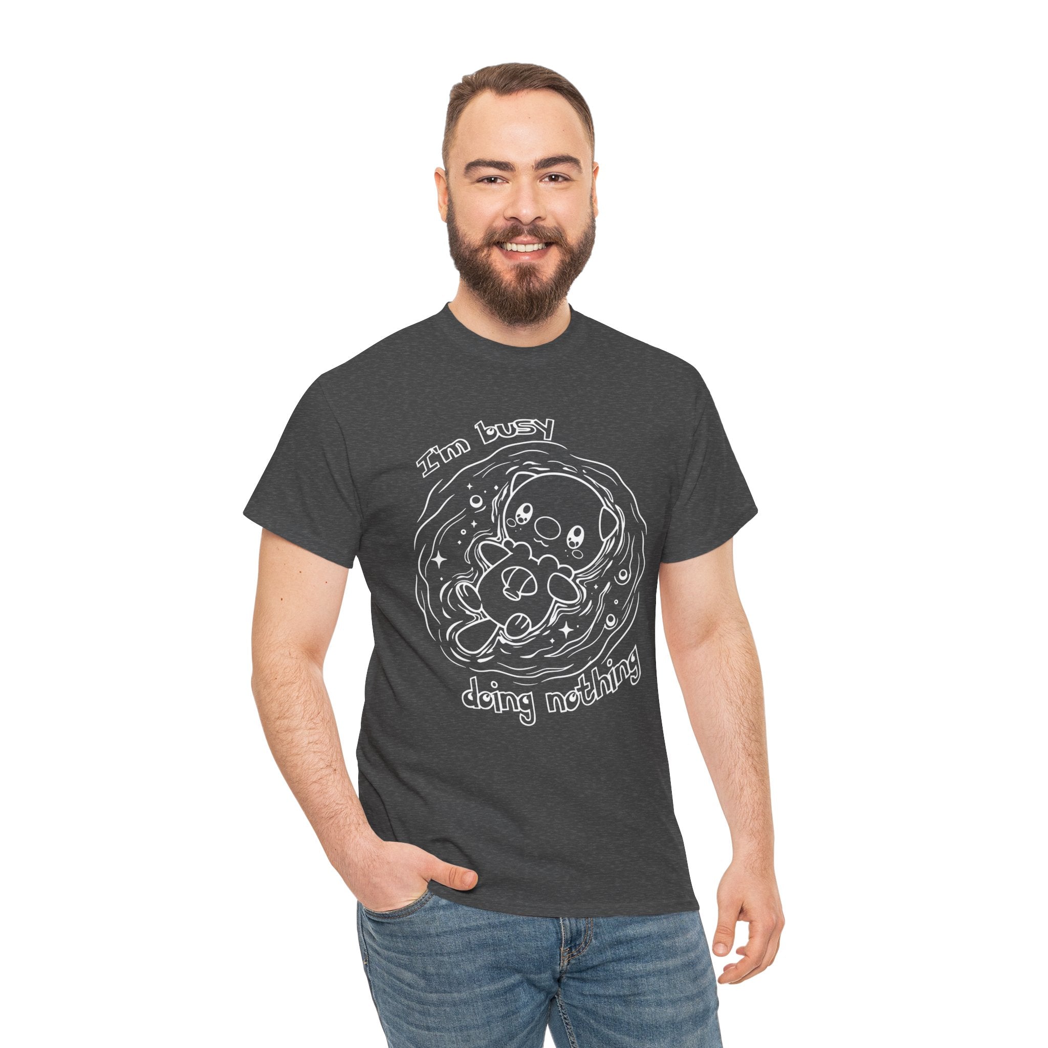 Otter Busy Doing Nothing Funny Quote T-Shirt Cute Otter Swimming Adorable Animal