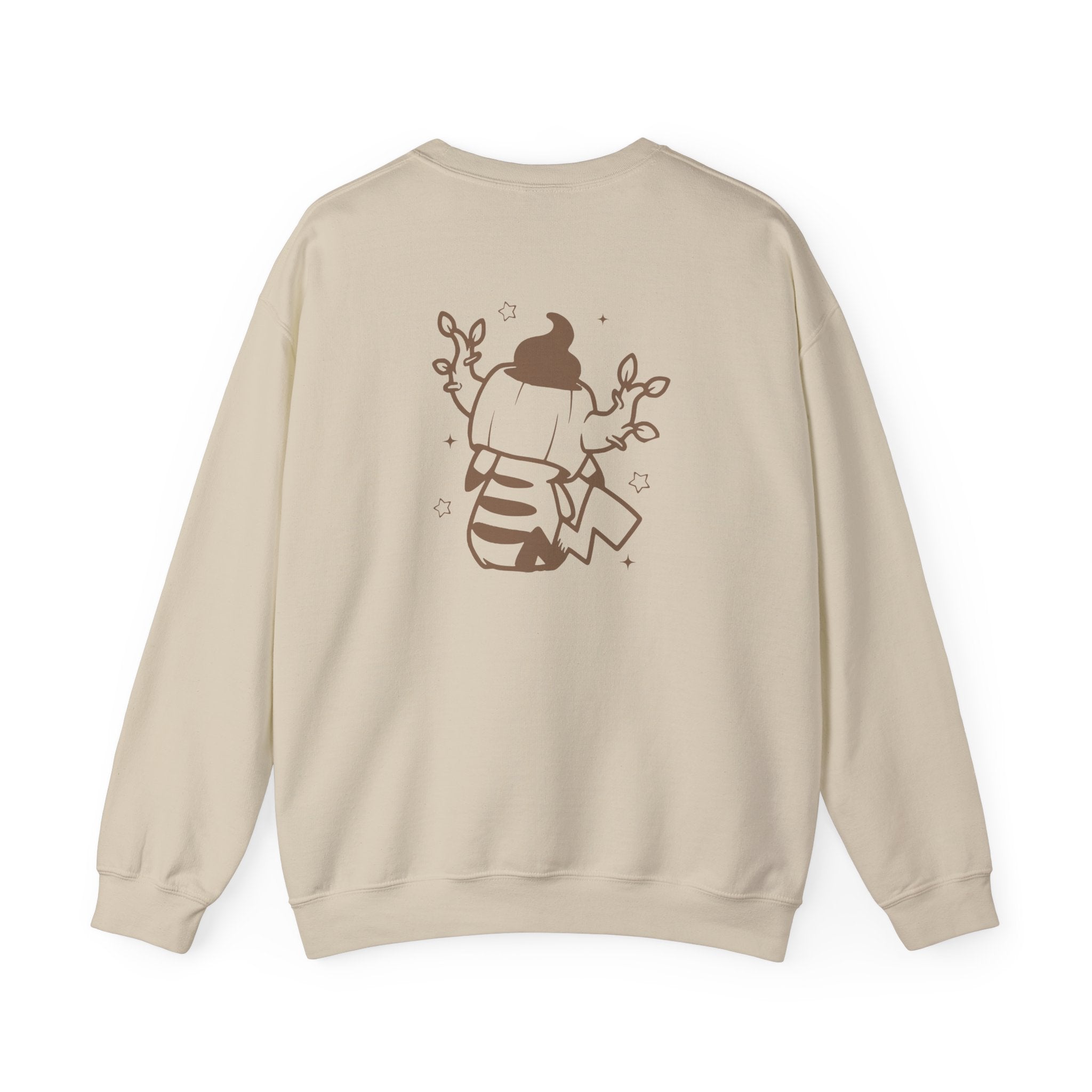 Head Full of Mischief Sweatshirt | Cute Halloween Ghost Crewneck | Cozy Fall Sweatshirt | Geek Autumn Sweater | Kawaii Spooky Apparel