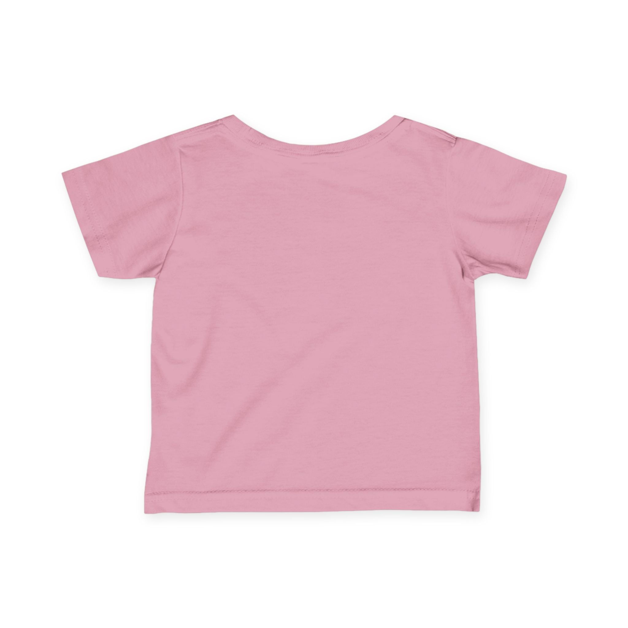 Baby Powered by Milk Infant T-Shirt | Cute Monster Drinking Bottle Shirt