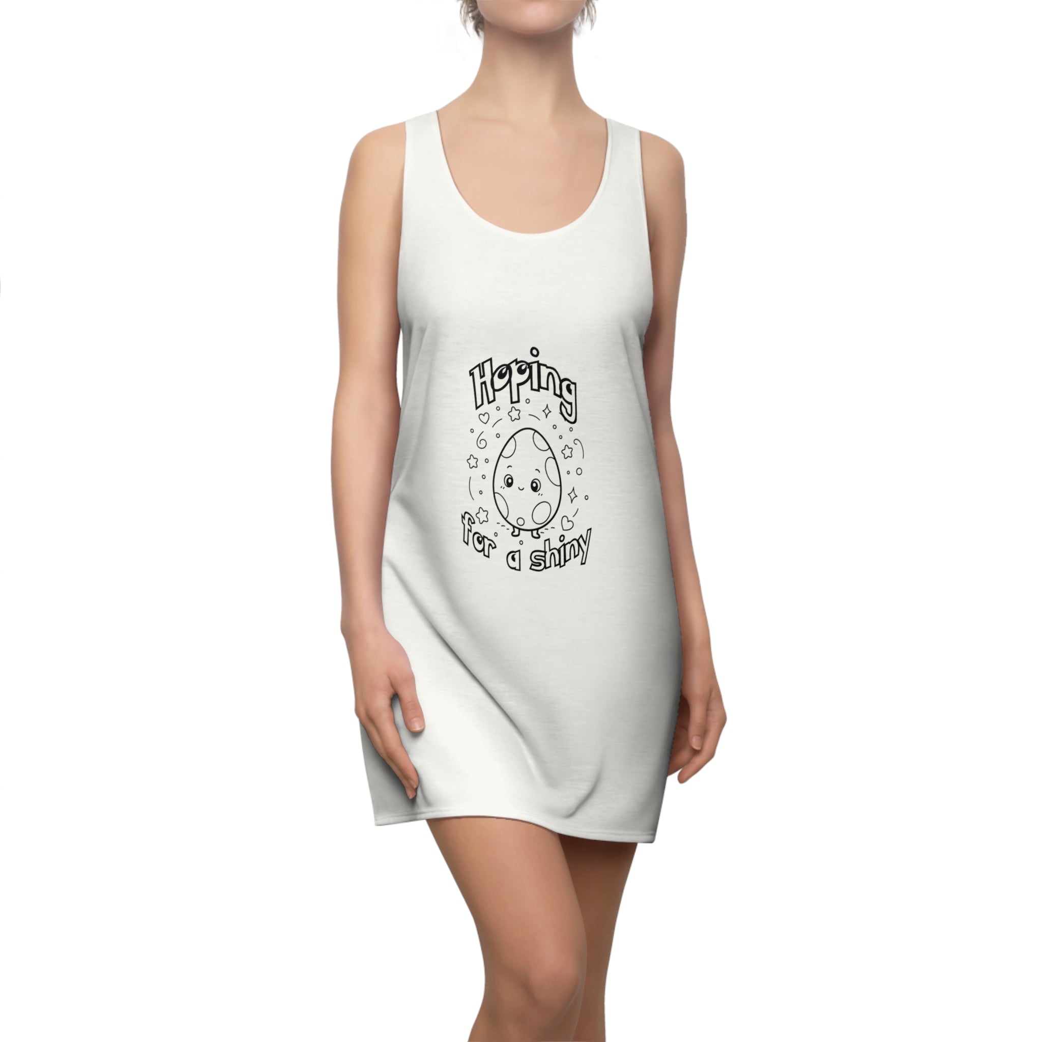 Funny Maternity Sleep Shirt, Hoping for a Shiny, Cute Nightshirt, Pregnancy Gift for Mom to Be, Geek Mom Gift