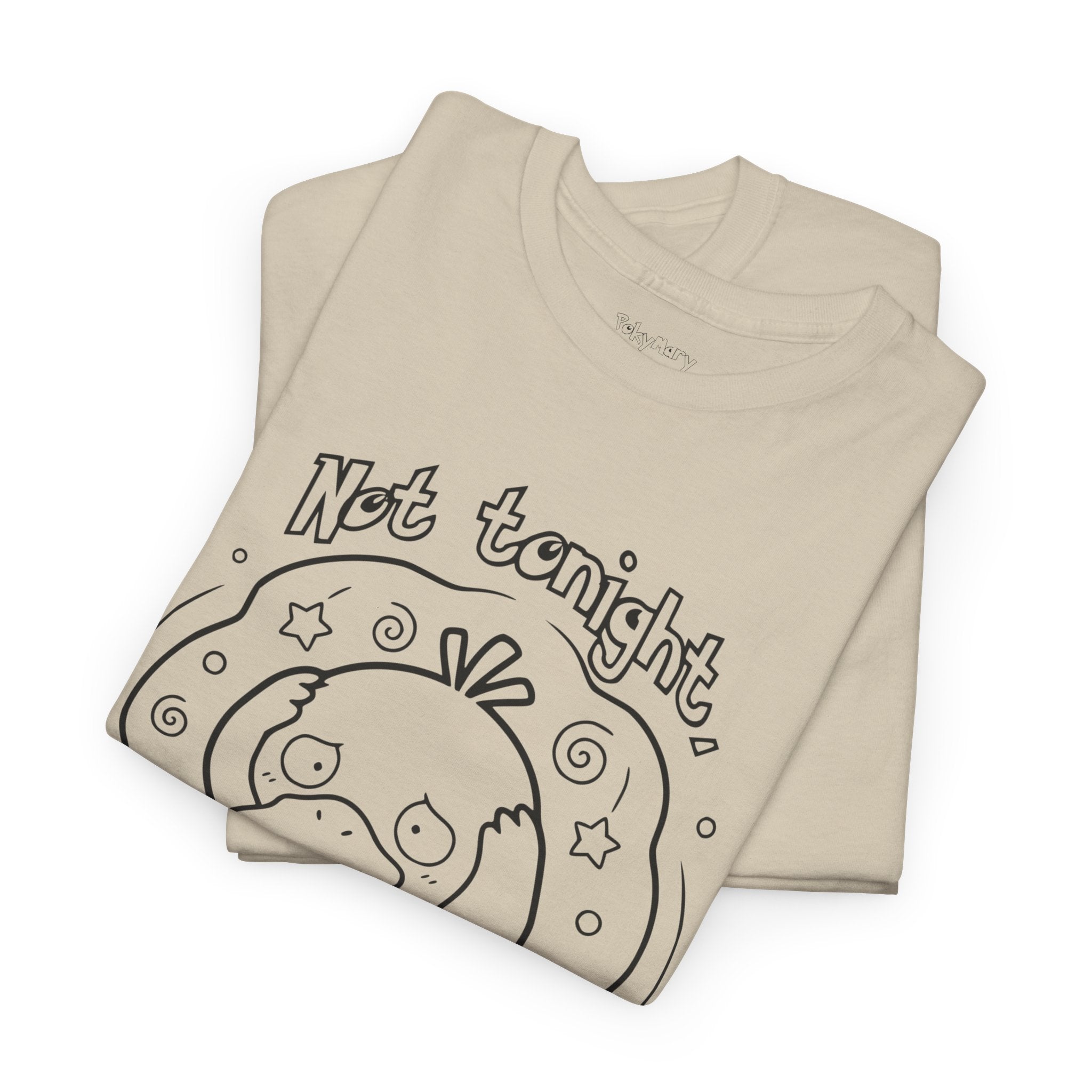Duck Not Tonight I Have a Headache T-shirt funny kawaii duck illustration Shirt For Wife Or Girlfriend Gift
