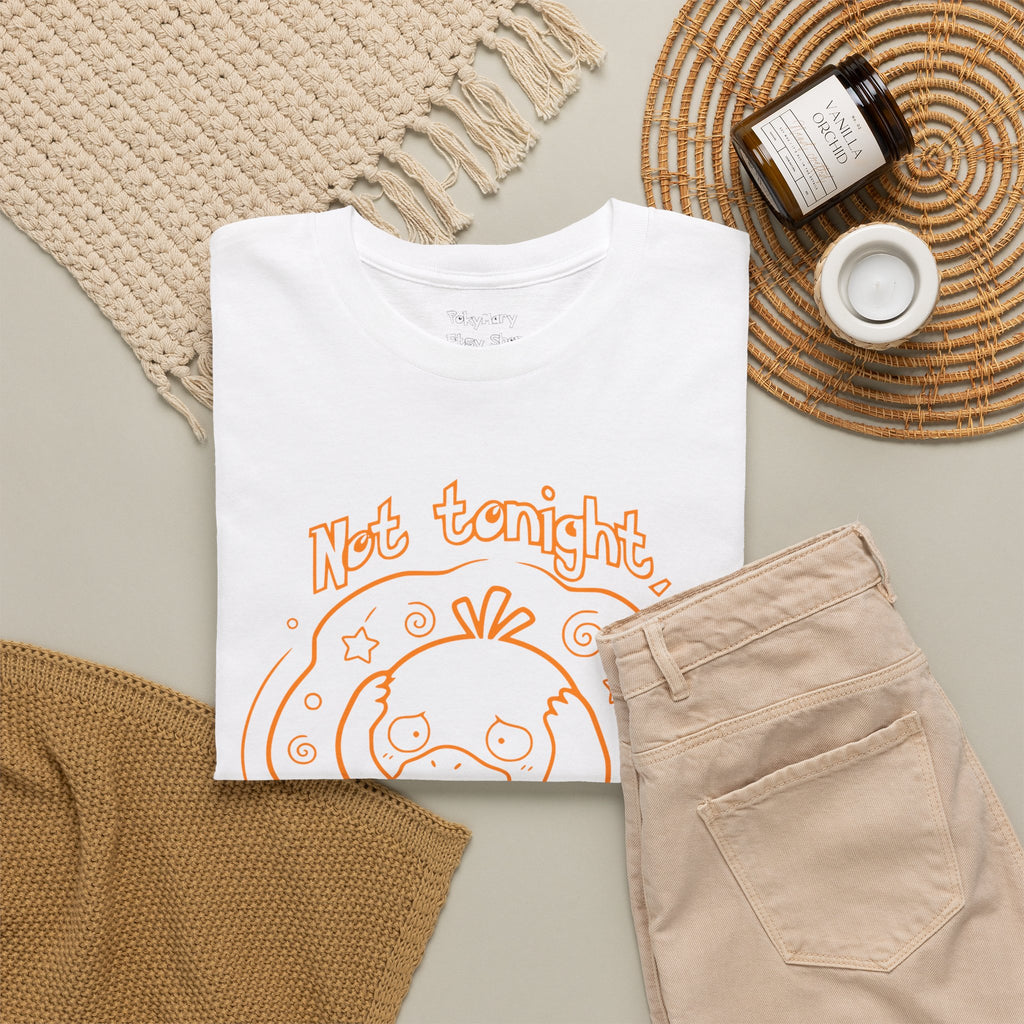 Duck Not Tonight I Have a Headache T-shirt funny kawaii duck illustration Shirt For Wife Or Girlfriend Gift
