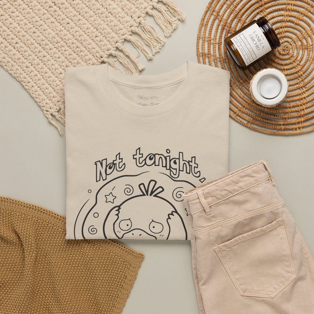 Duck Not Tonight I Have a Headache T-shirt funny kawaii duck illustration Shirt For Wife Or Girlfriend Gift