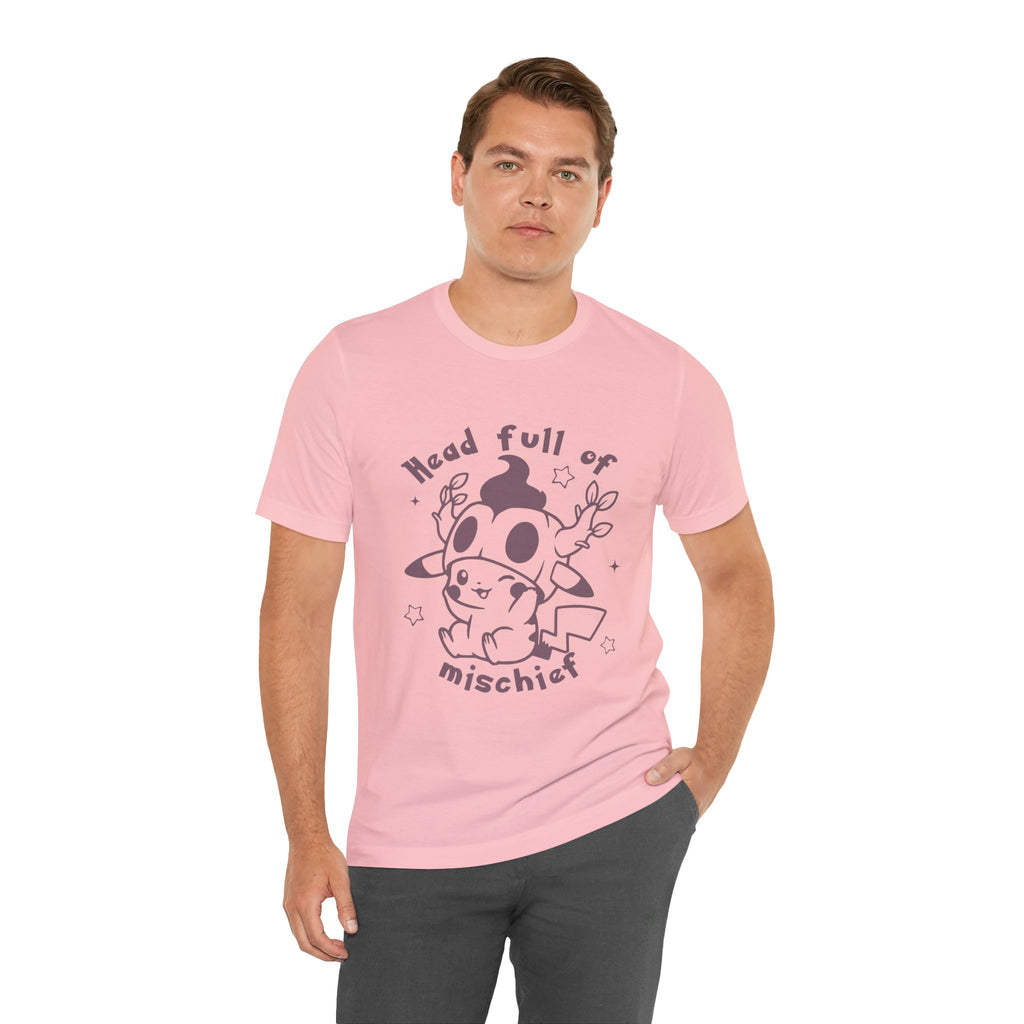 Head Full of Mischief | Cute Halloween Unisex T-Shirt
