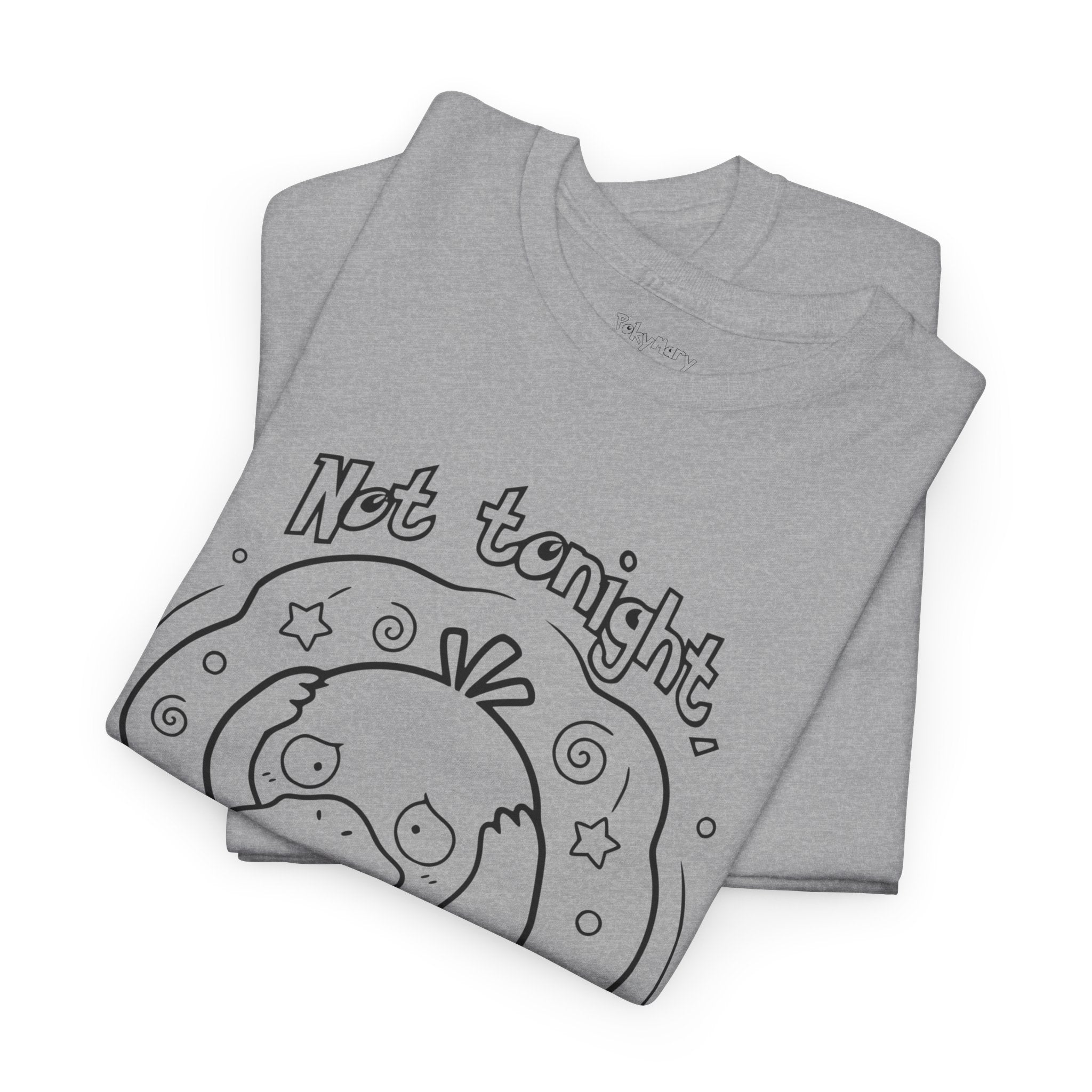 Duck Not Tonight I Have a Headache T-shirt funny kawaii duck illustration Shirt For Wife Or Girlfriend Gift