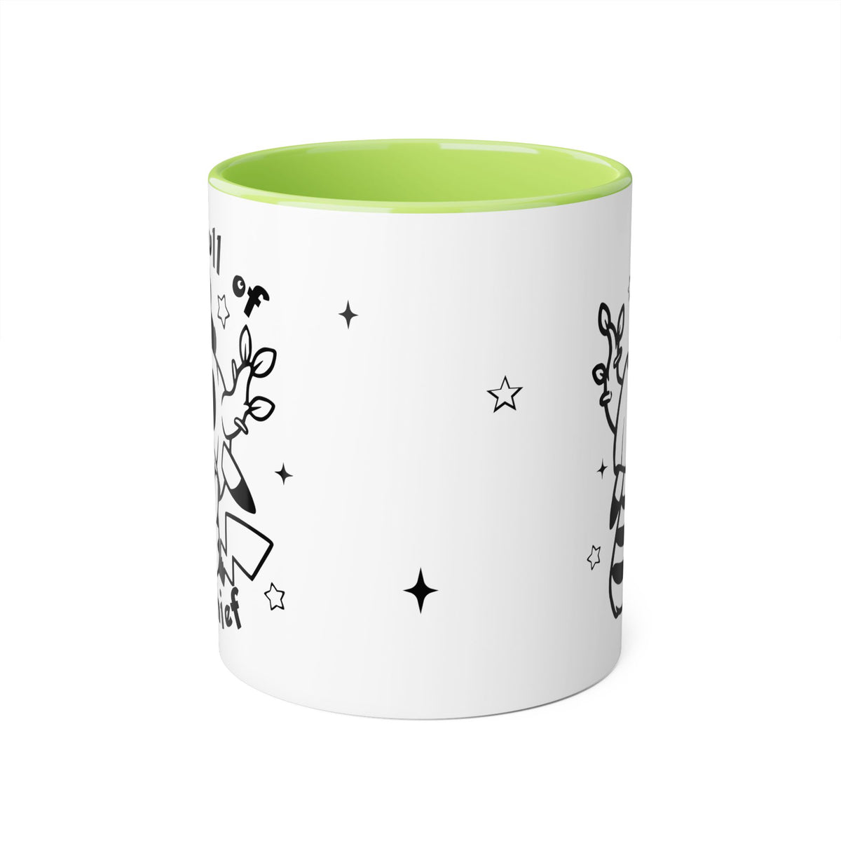 Head Full of Mischief Halloween Mug | Cute Ghost Pumpkin Coffee Cup | Kawaii Spooky Mug | Fall Coffee Lover Gift | Geek Halloween Drinkware