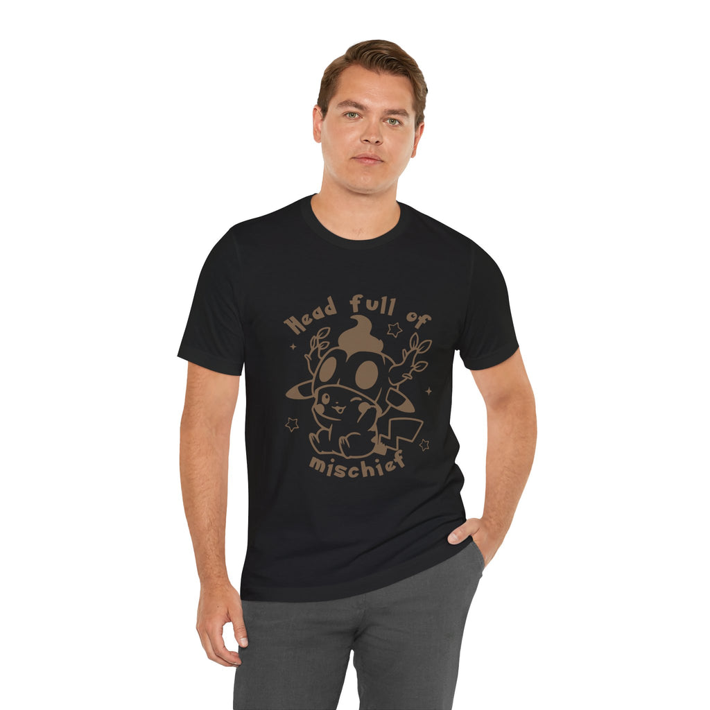 Head Full of Mischief | Cute Halloween Unisex T-Shirt