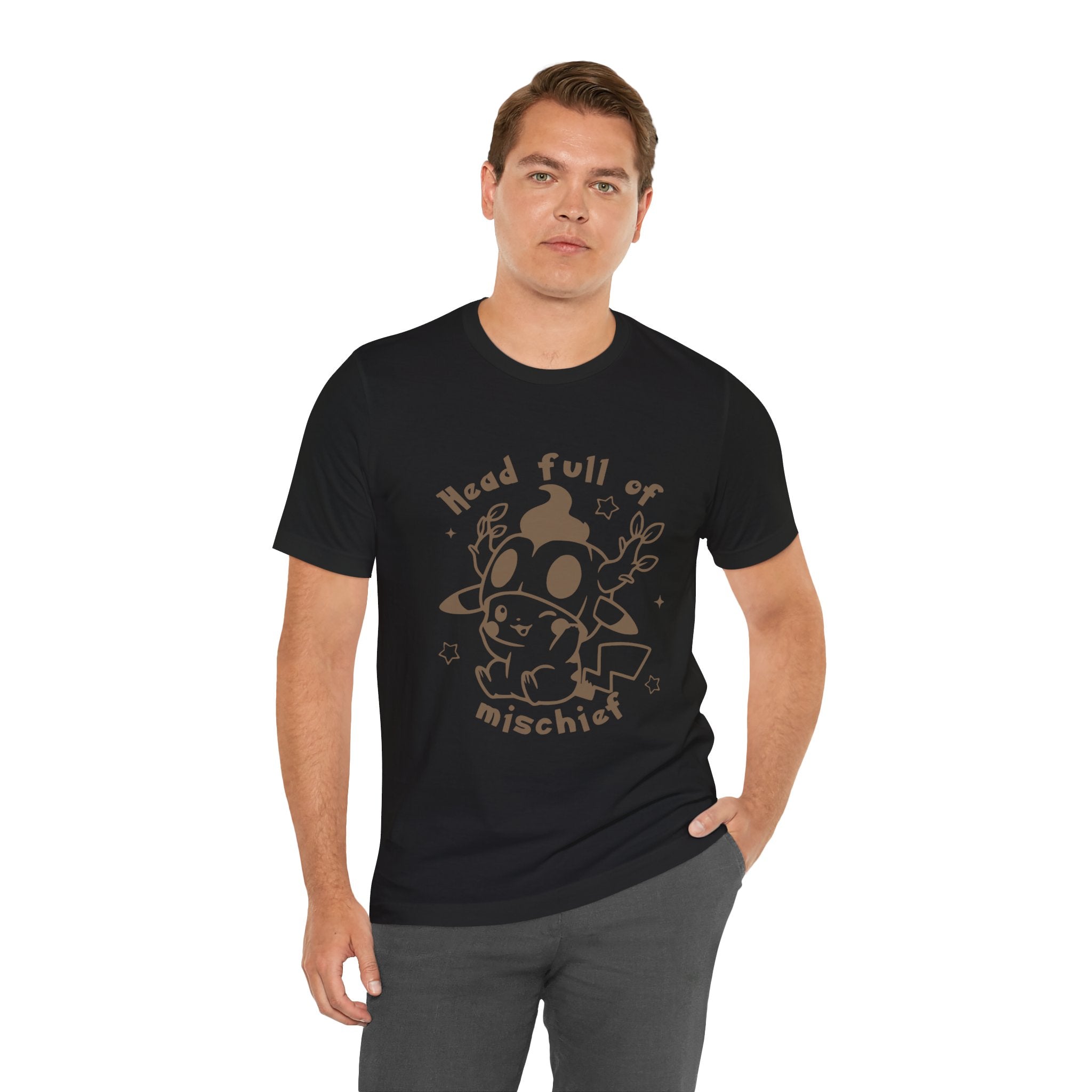 Head Full of Mischief | Cute Halloween Unisex T-Shirt